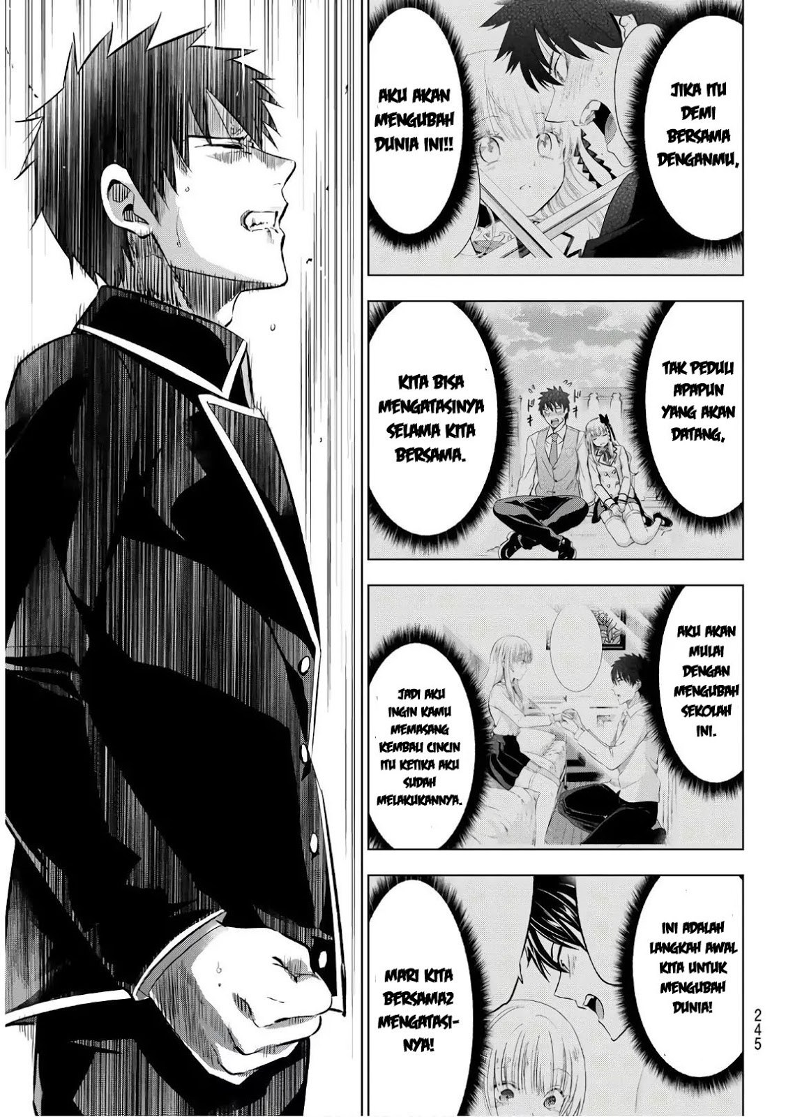 Kishuku Gakkou no Juliet Chapter 86