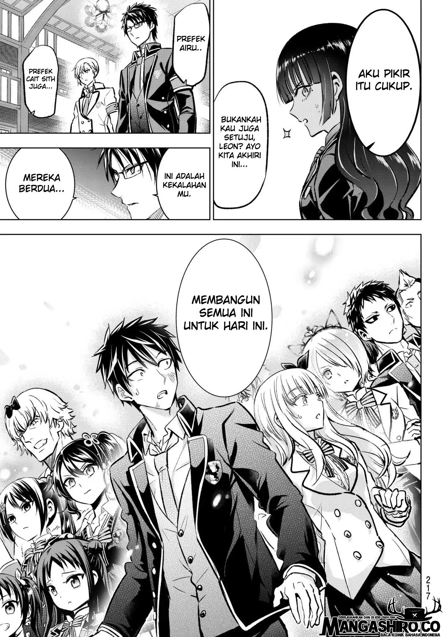 Kishuku Gakkou no Juliet Chapter 89