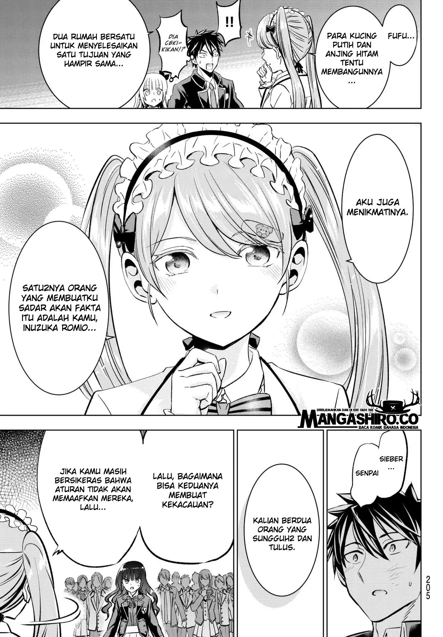 Kishuku Gakkou no Juliet Chapter 89