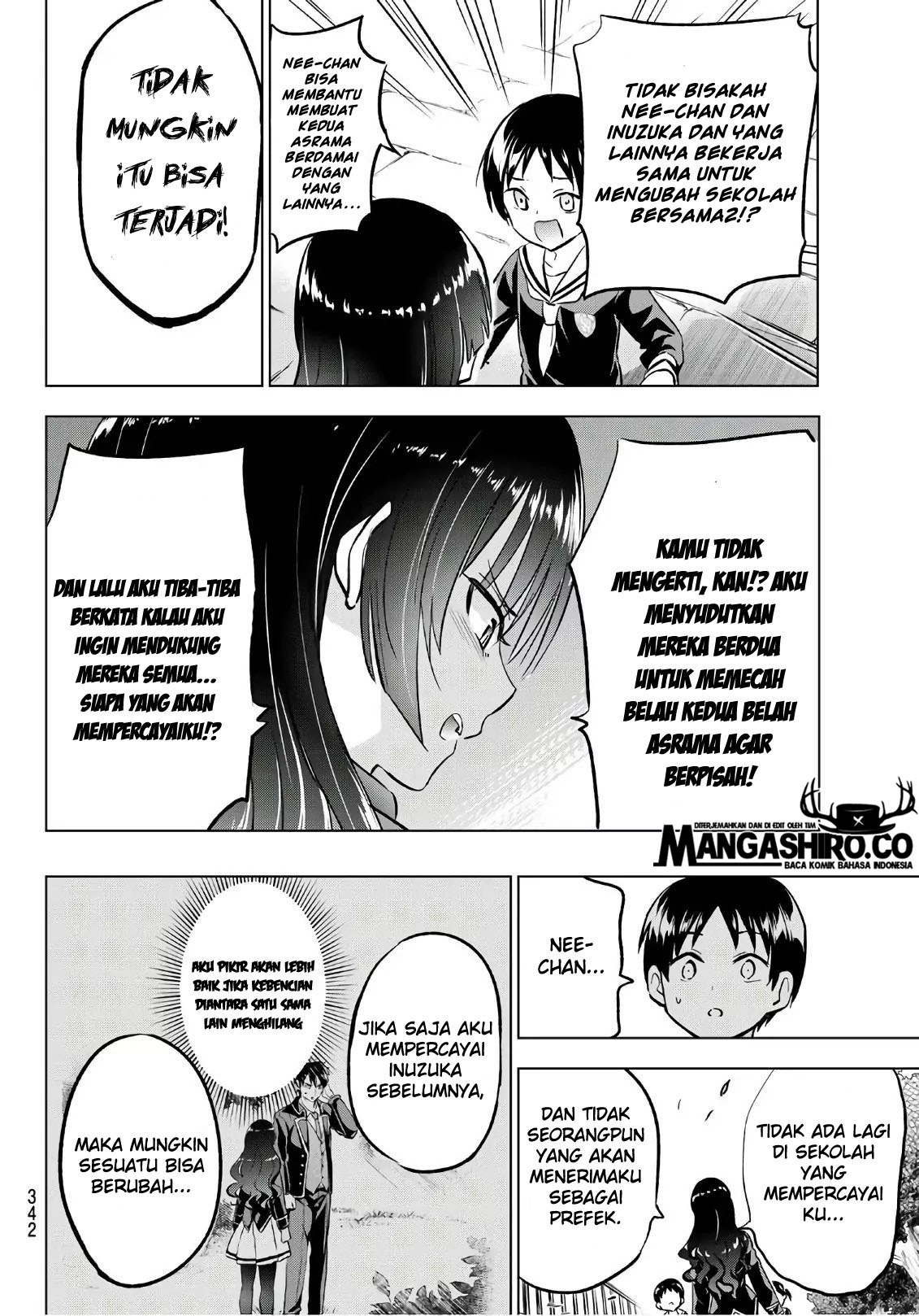 Kishuku Gakkou no Juliet Chapter 90