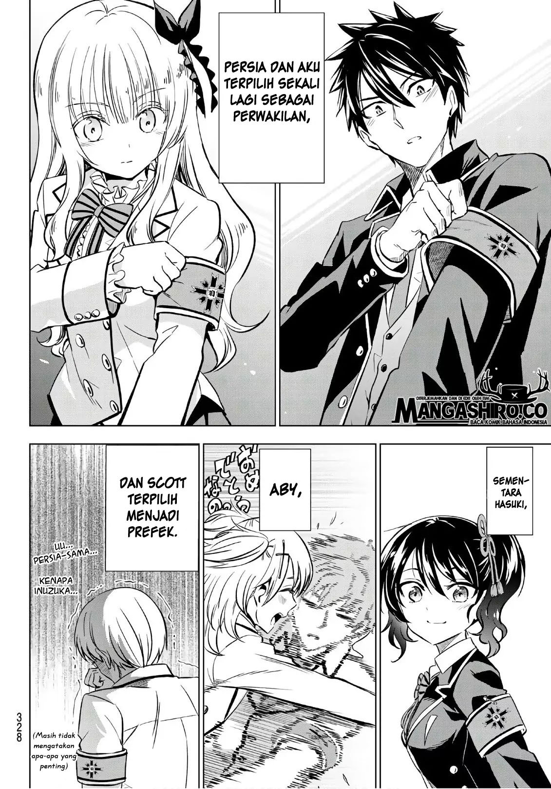 Kishuku Gakkou no Juliet Chapter 90