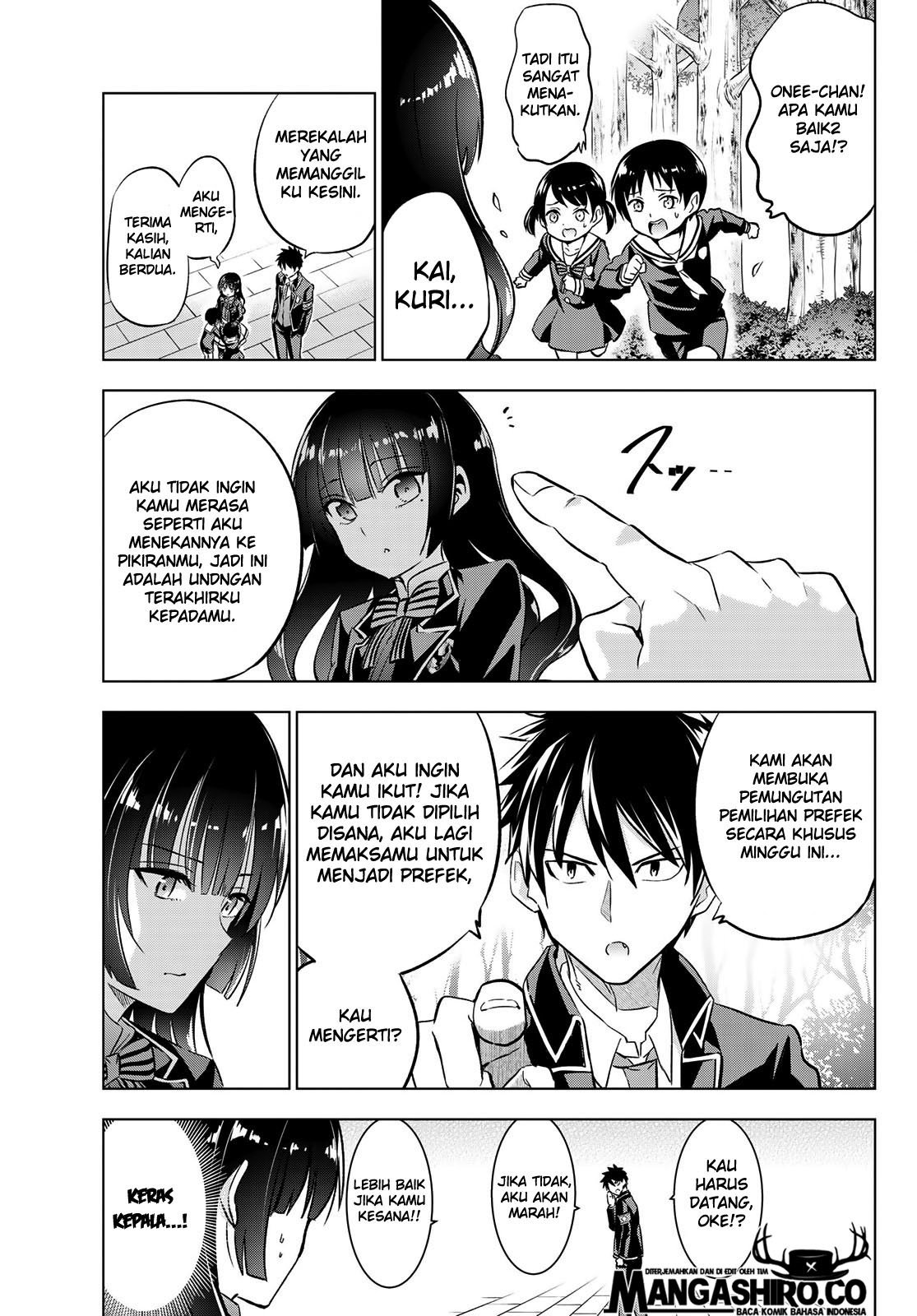 Kishuku Gakkou no Juliet Chapter 91