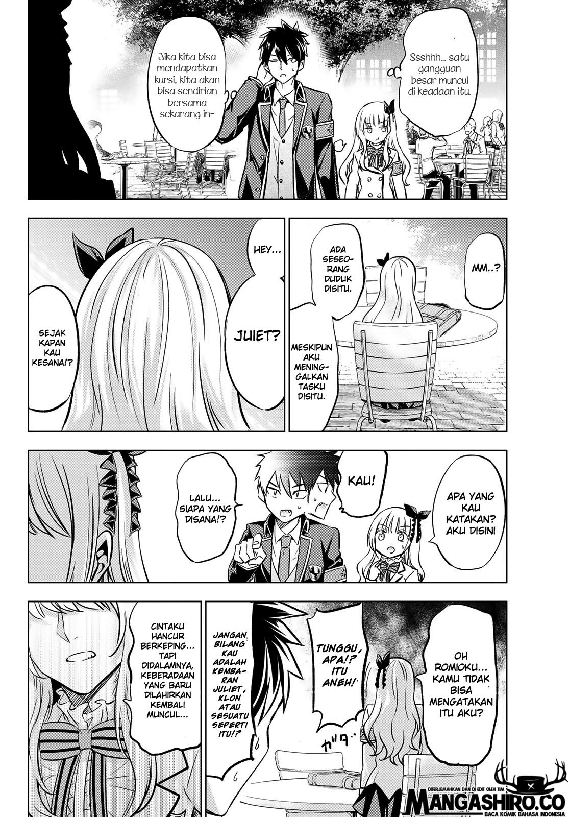 Kishuku Gakkou no Juliet Chapter 92