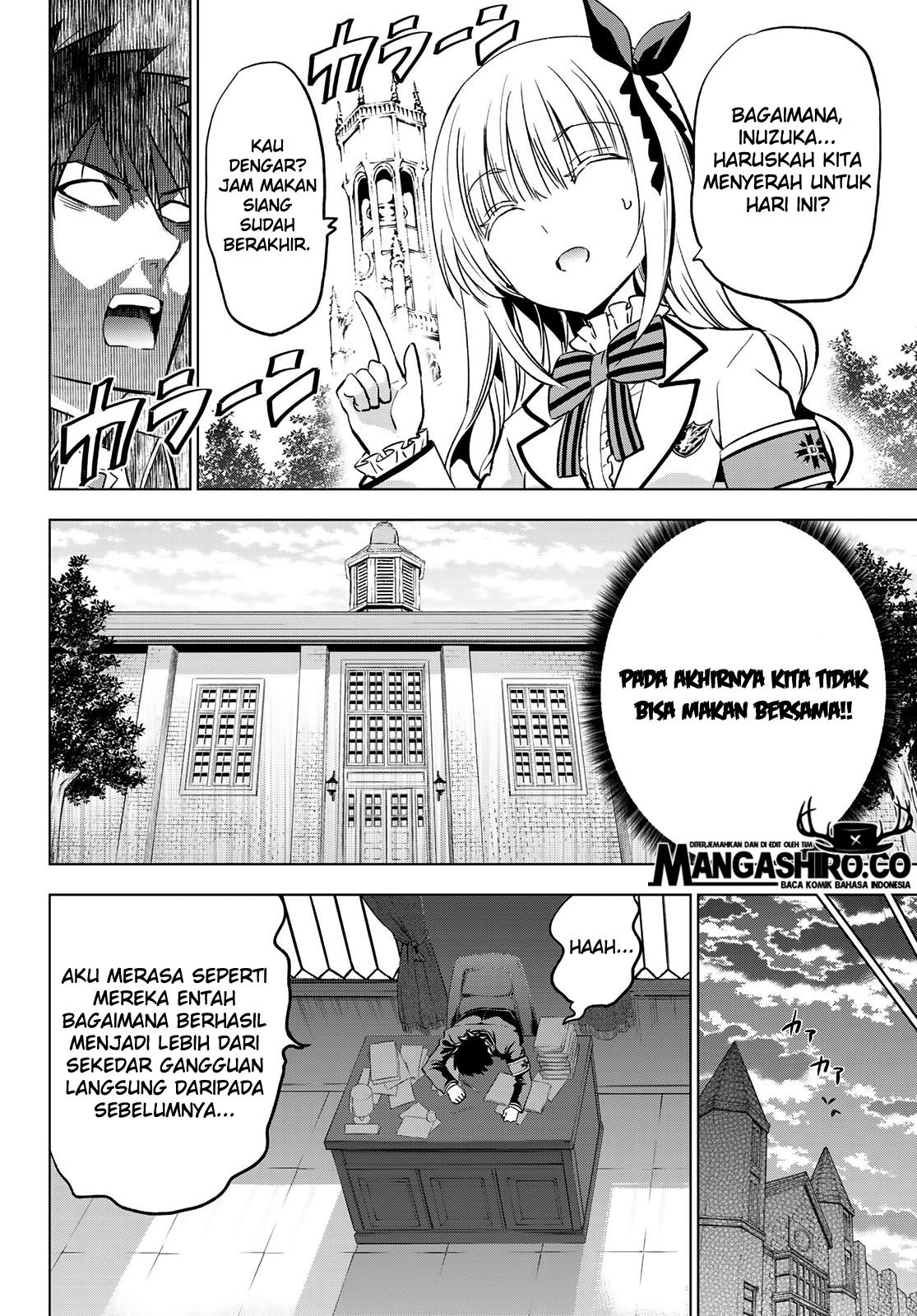 Kishuku Gakkou no Juliet Chapter 92