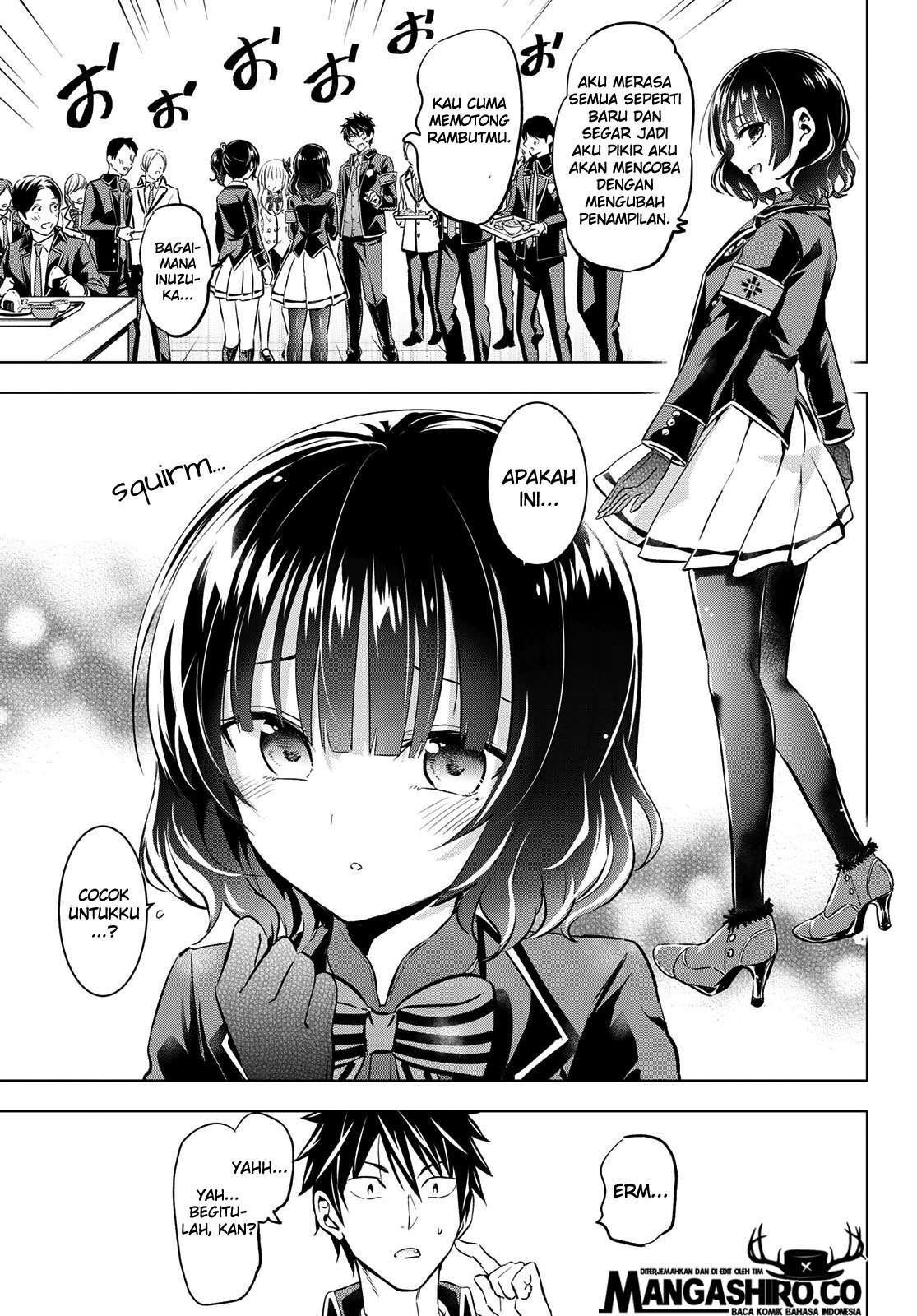 Kishuku Gakkou no Juliet Chapter 92