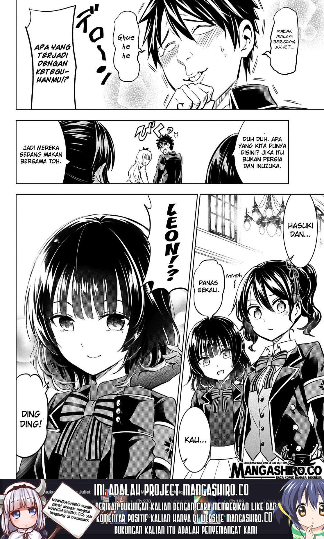 Kishuku Gakkou no Juliet Chapter 92