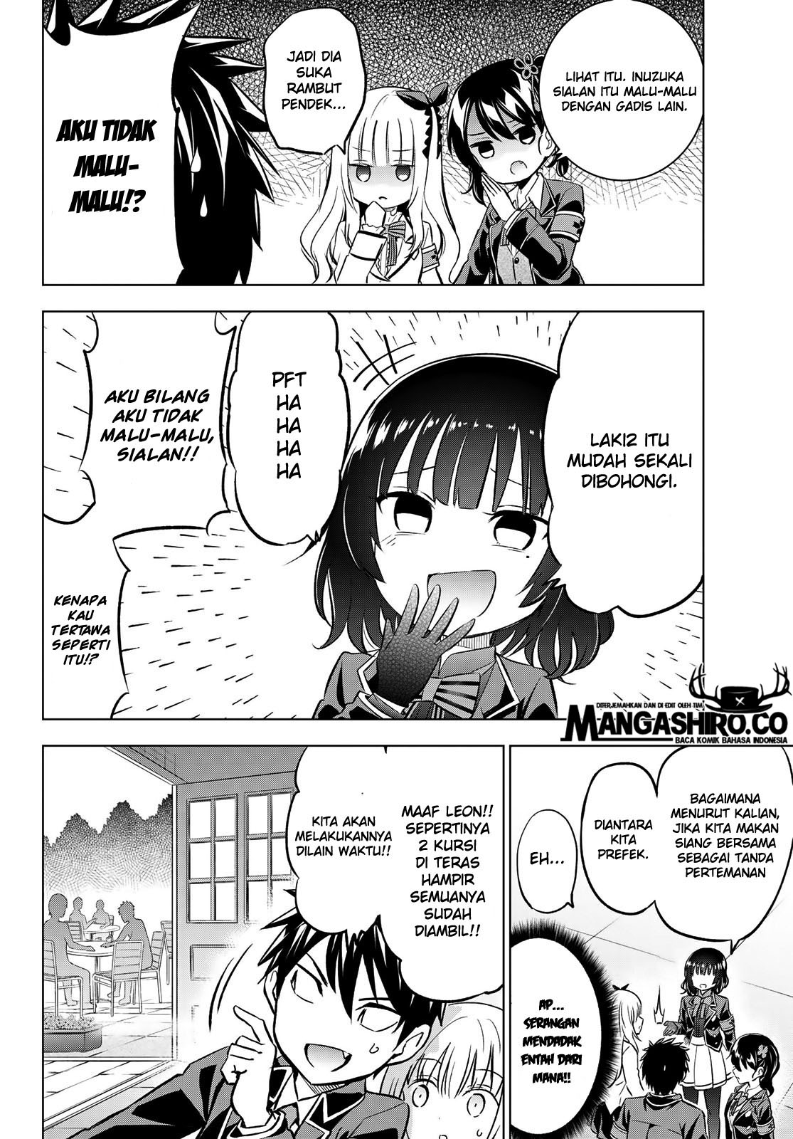 Kishuku Gakkou no Juliet Chapter 92