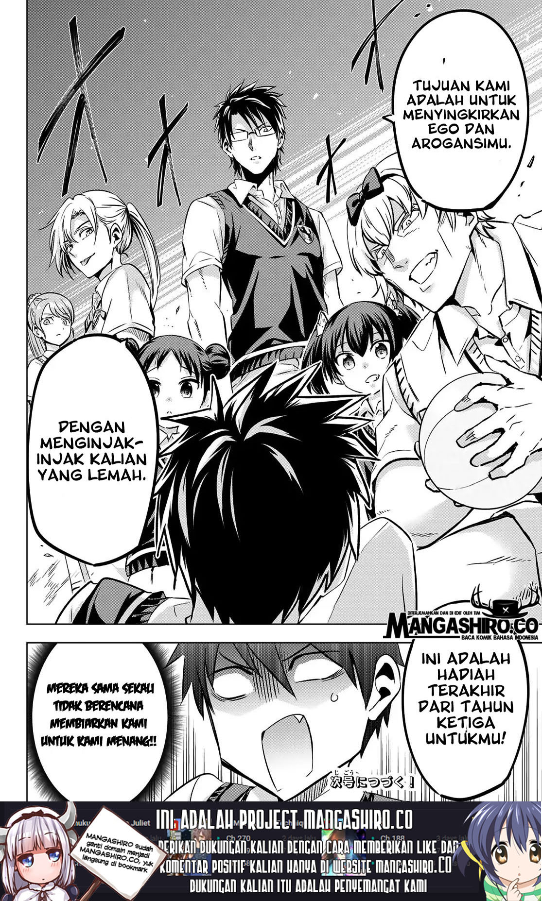 Kishuku Gakkou no Juliet Chapter 93