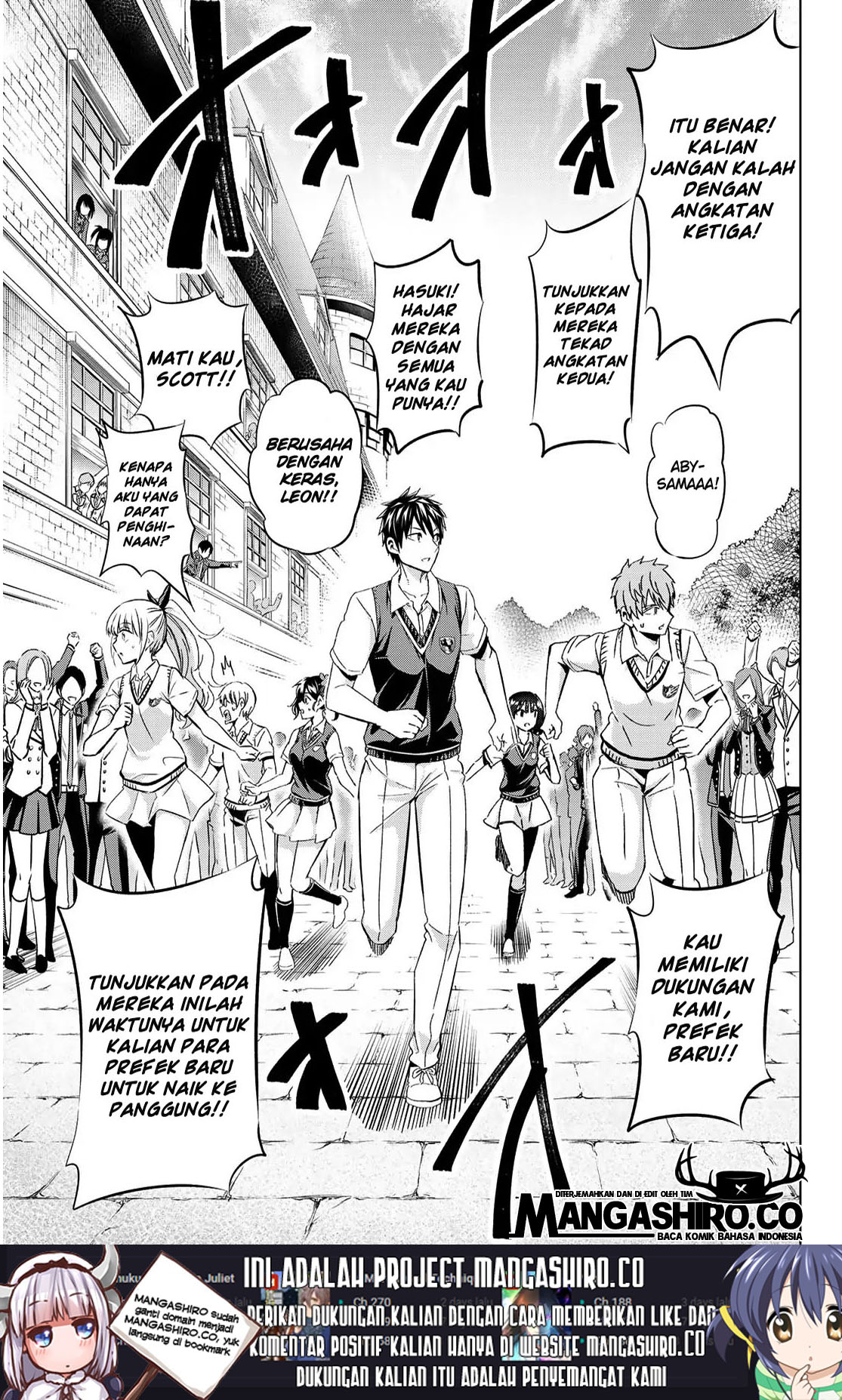 Kishuku Gakkou no Juliet Chapter 95