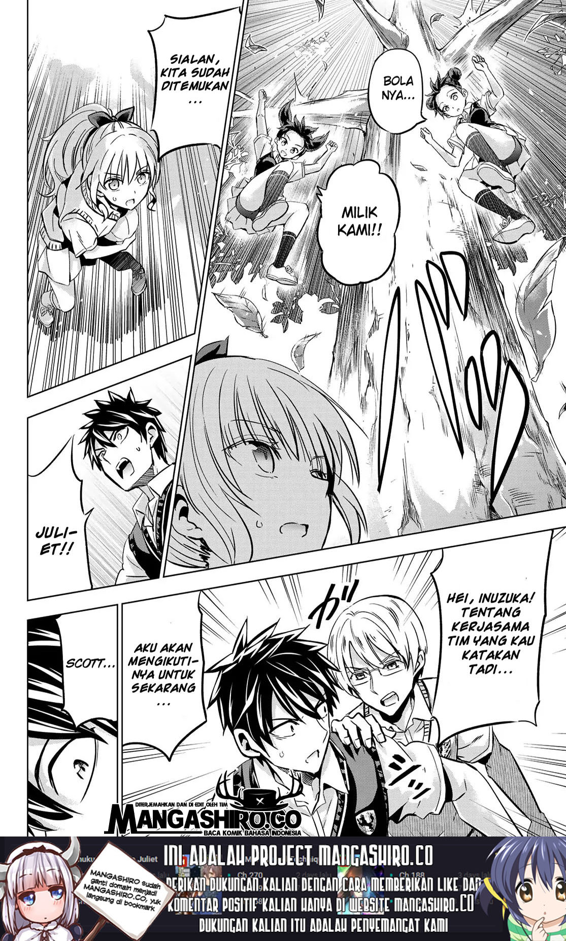 Kishuku Gakkou no Juliet Chapter 95