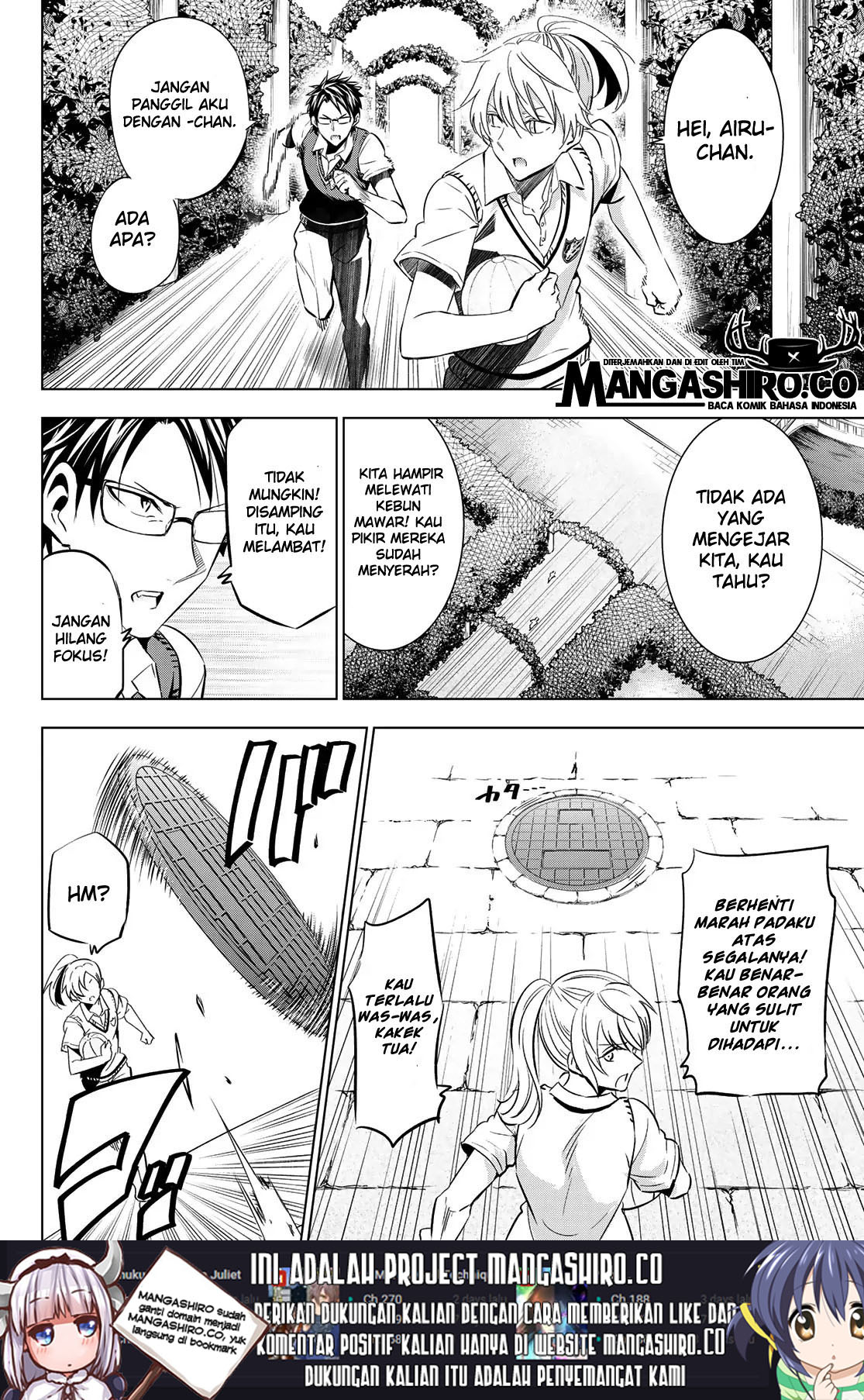 Kishuku Gakkou no Juliet Chapter 96