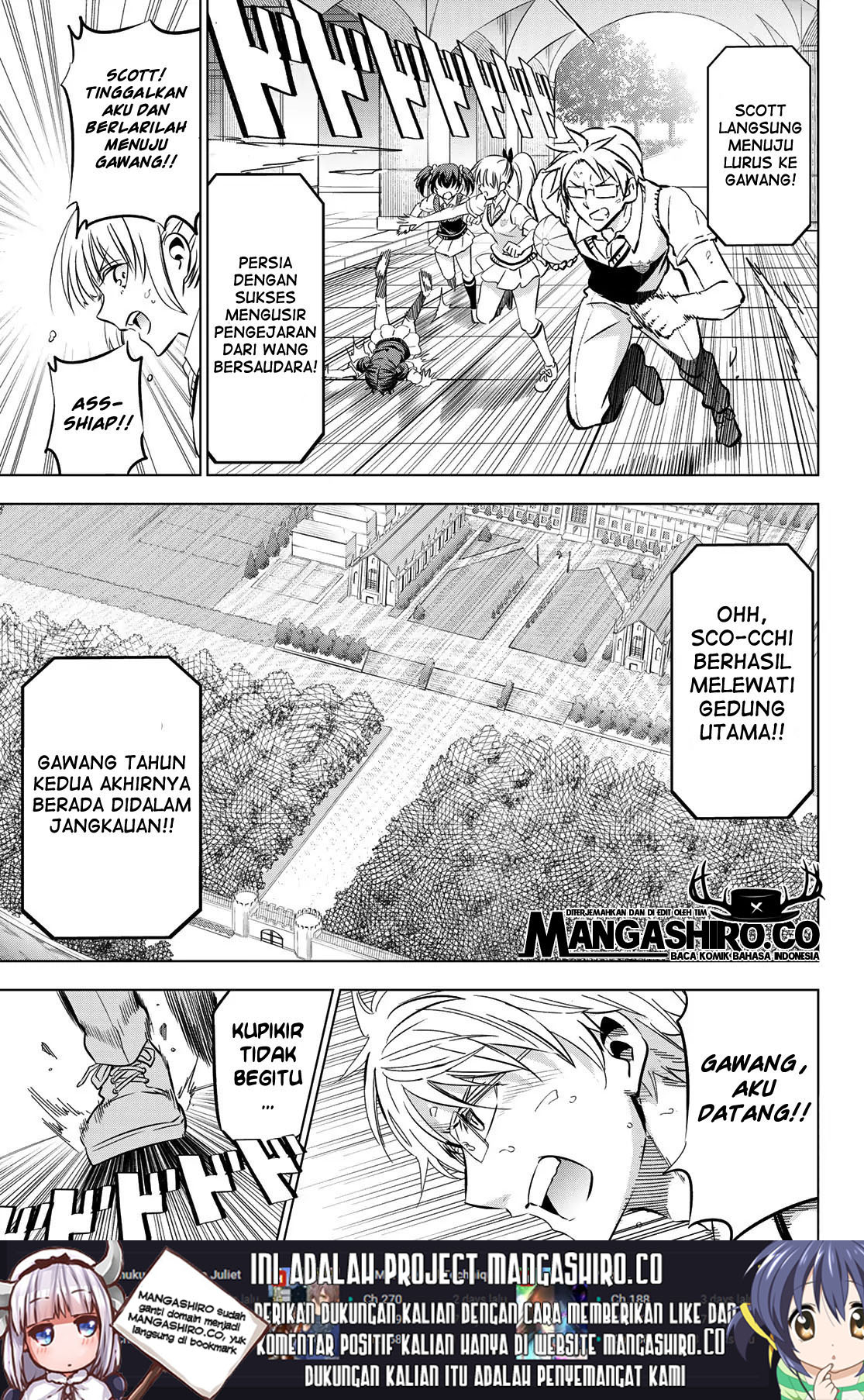 Kishuku Gakkou no Juliet Chapter 96