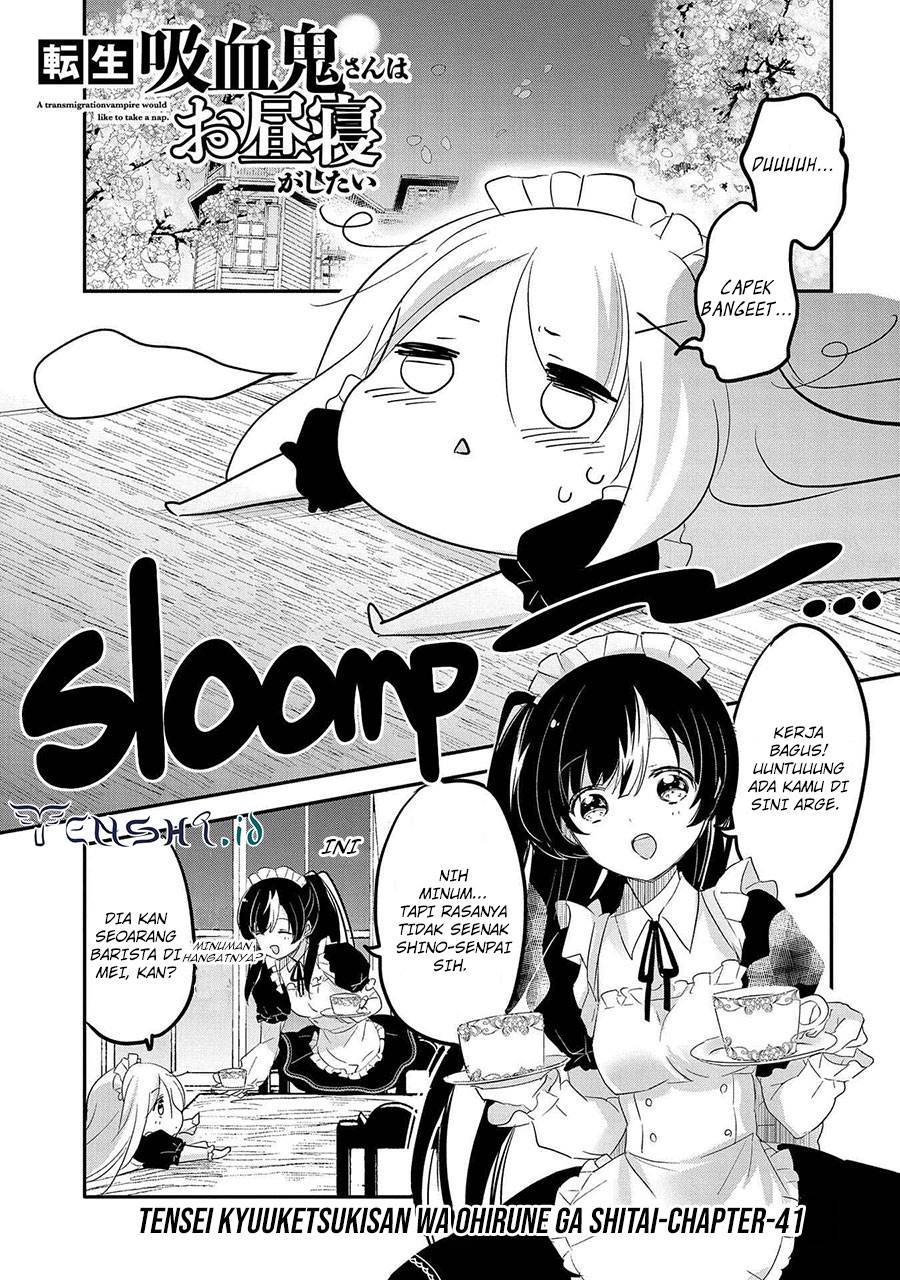 Tensei Kyuuketsuki-san wa Ohirune ga Shitai Chapter 41