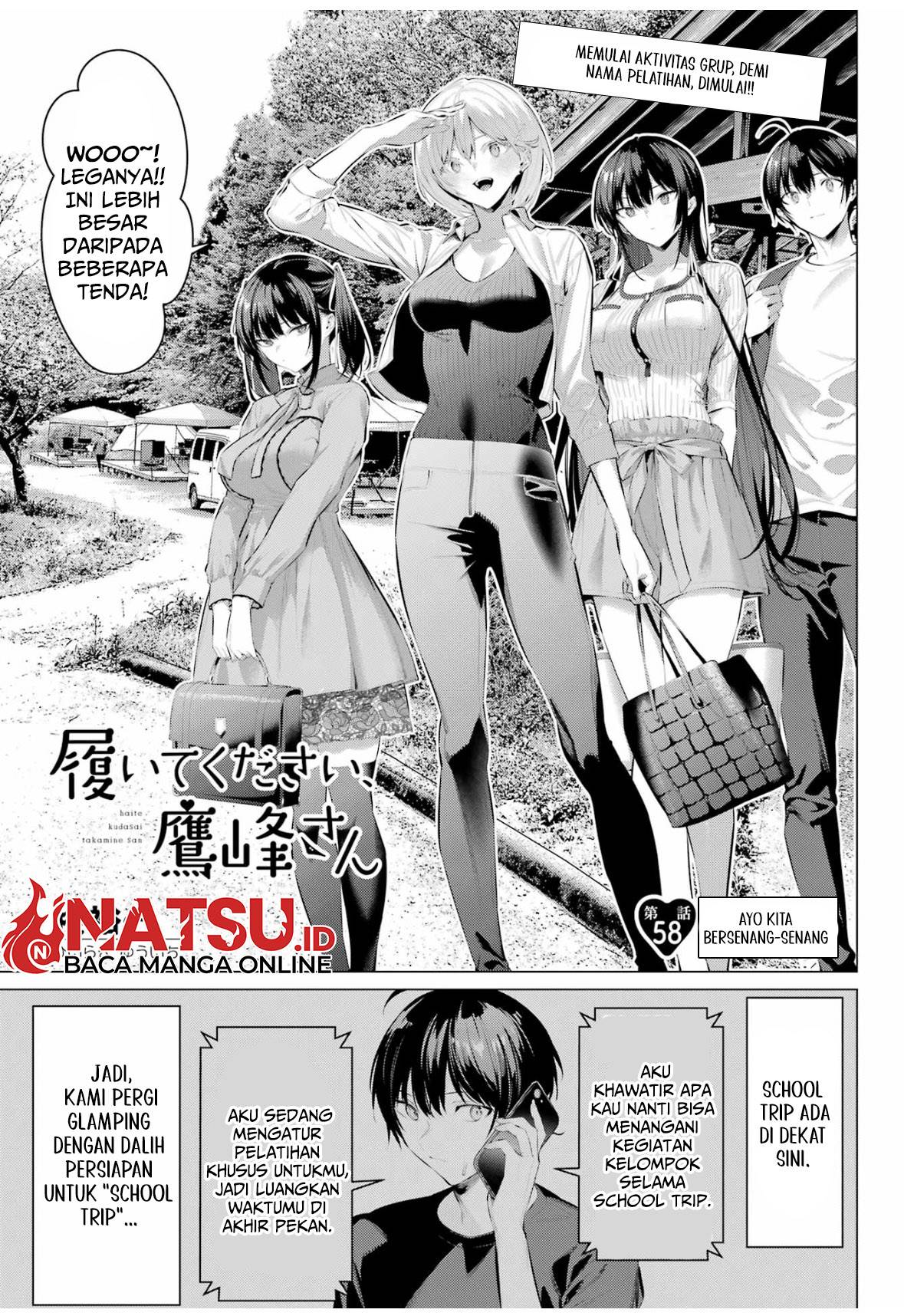 Haite Kudasai, Takamine San Chapter 58