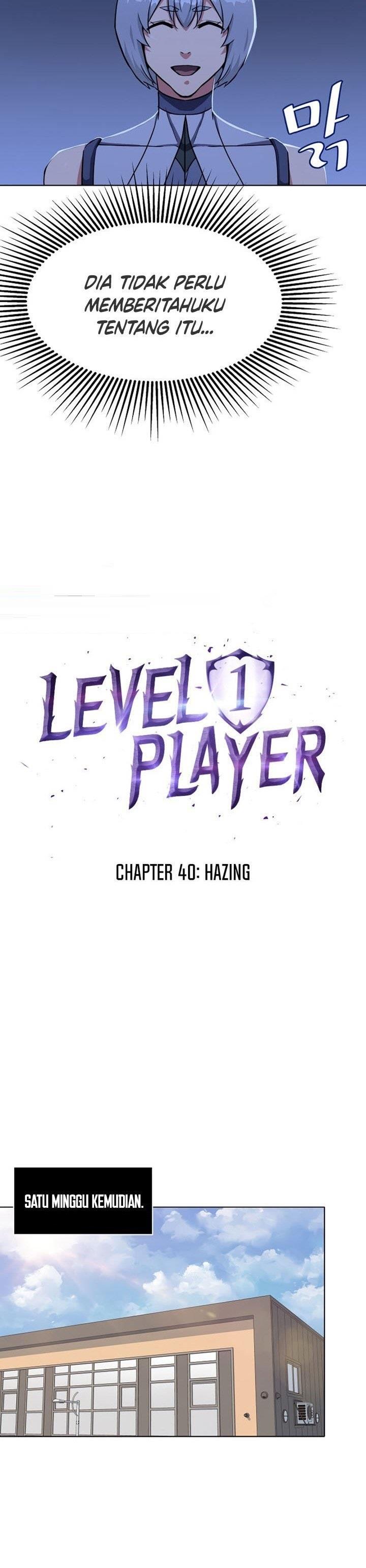 Level 1 Player Chapter 40