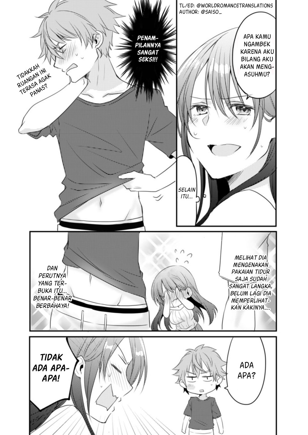 Jitsu wa Ryouomoi Kamo Shirenai Onee-san to Chuusan Danshi no Hanashi Chapter 3