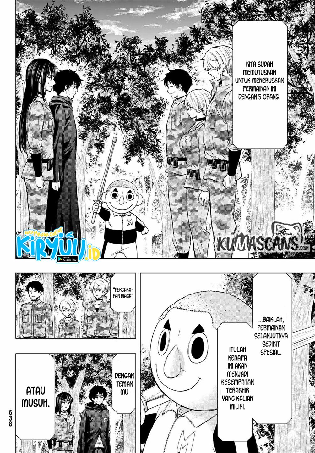 Tomodachi Game Chapter 87