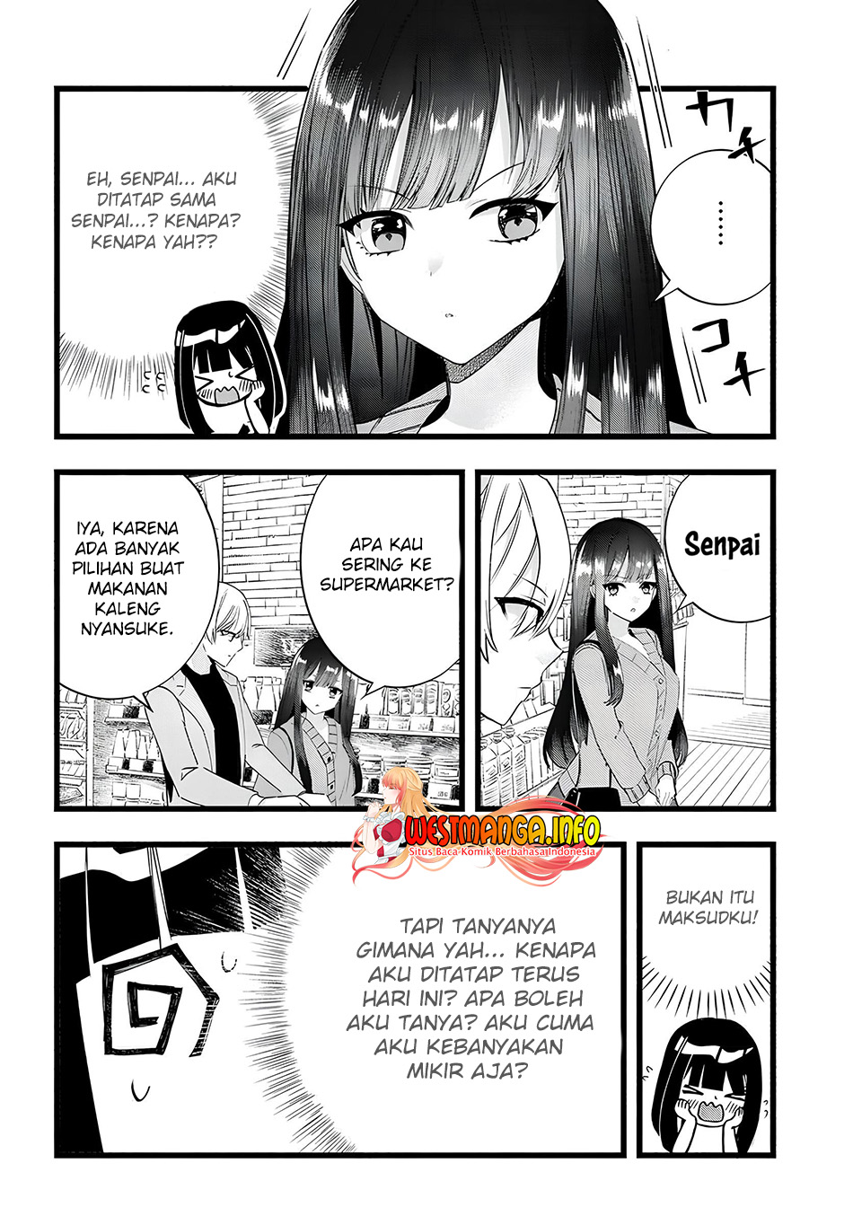 Chiteki de Cool na Kouhai Bijo, Ore no Kai Neko ni naru Chapter 15