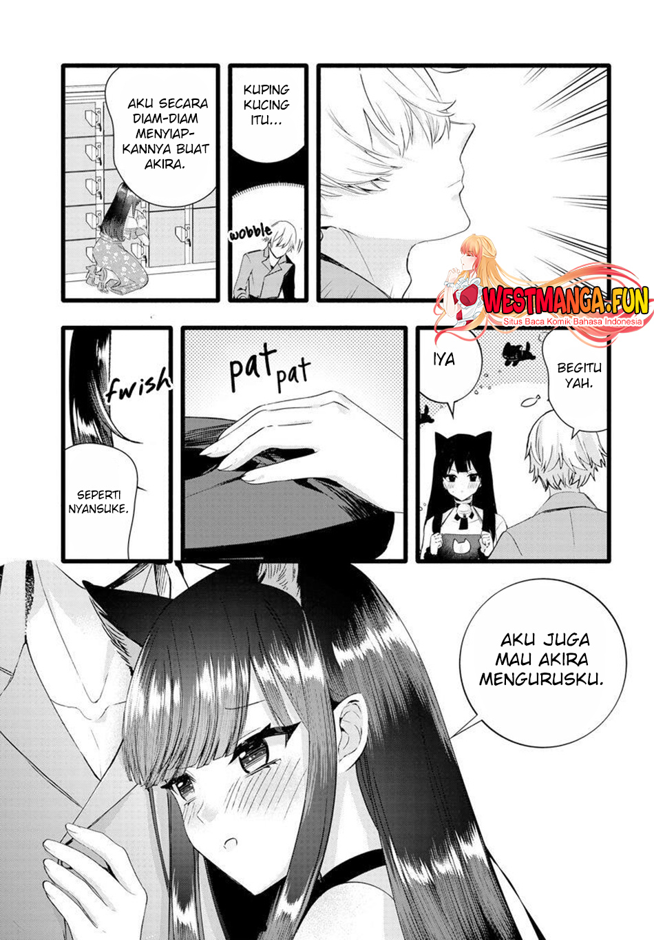 Chiteki de Cool na Kouhai Bijo, Ore no Kai Neko ni naru Chapter 26