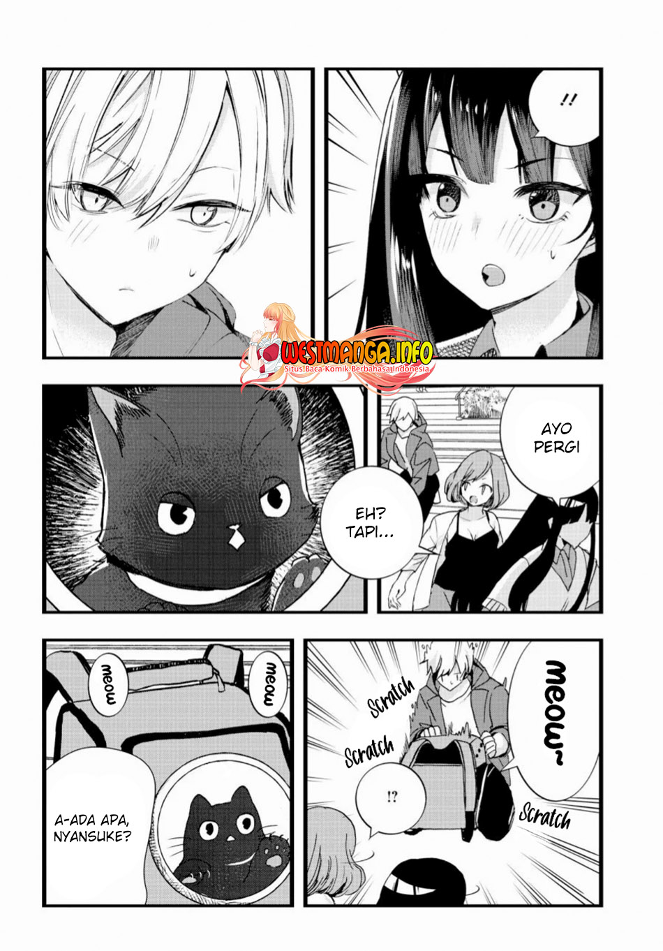 Chiteki de Cool na Kouhai Bijo, Ore no Kai Neko ni naru Chapter 4