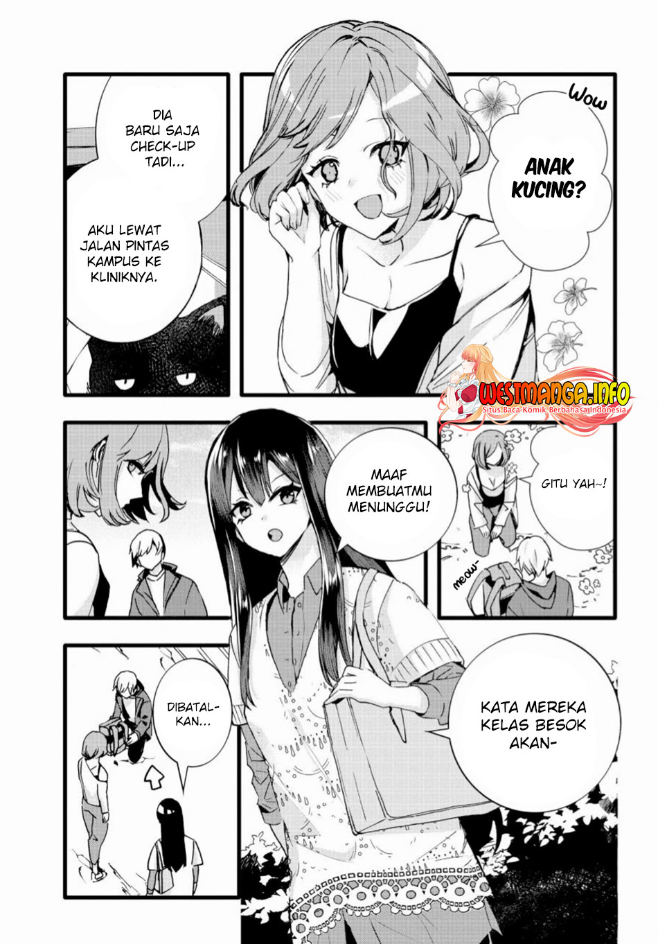 Chiteki de Cool na Kouhai Bijo, Ore no Kai Neko ni naru Chapter 4