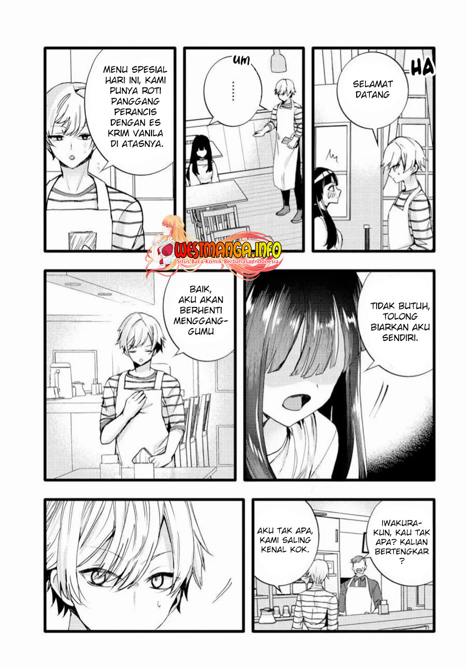 Chiteki de Cool na Kouhai Bijo, Ore no Kai Neko ni naru Chapter 5