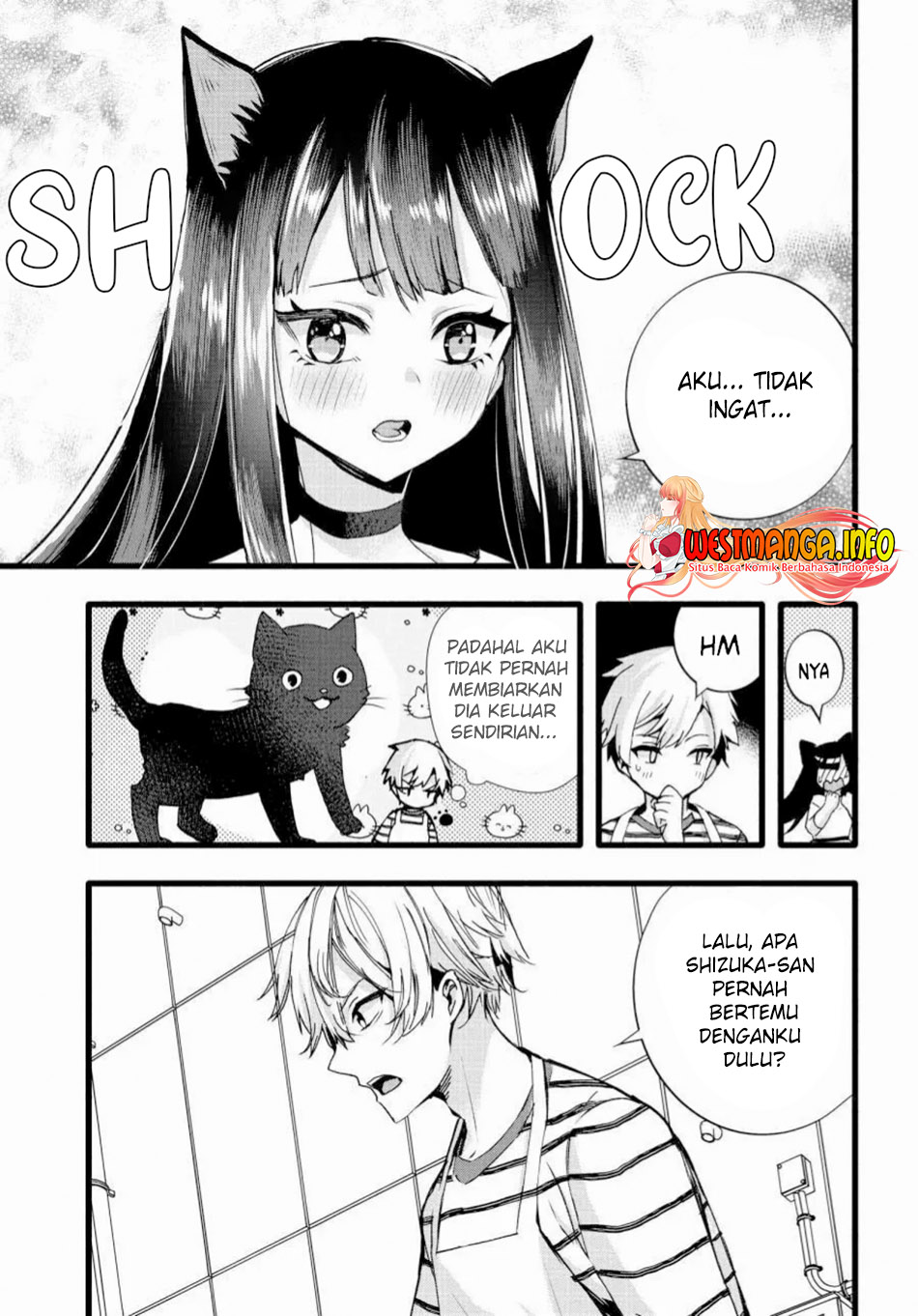 Chiteki de Cool na Kouhai Bijo, Ore no Kai Neko ni naru Chapter 5