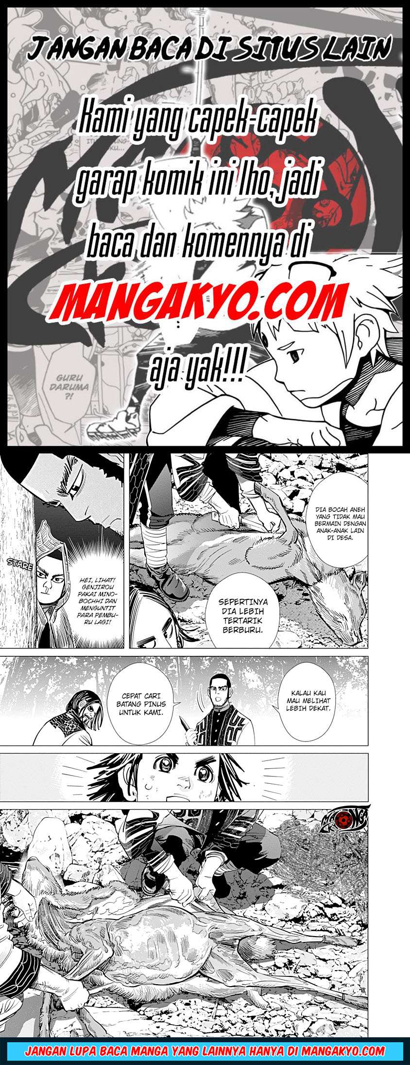 Golden Kamuy Chapter 74