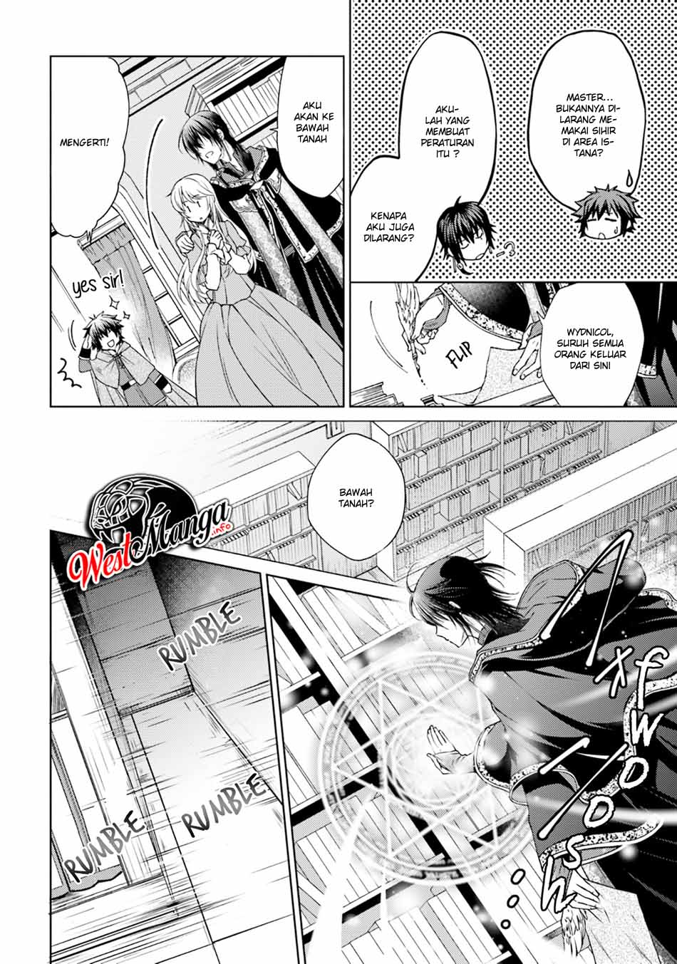 Mahoutsukai no Konyakusha Chapter 18.2