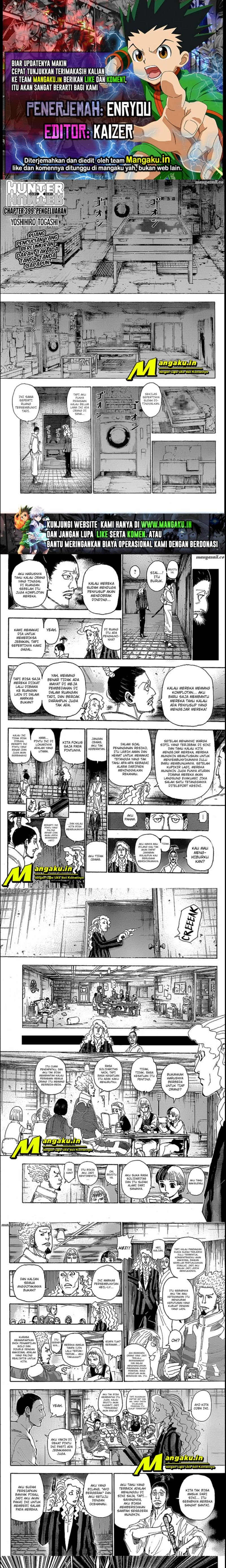 Hunter x Hunter Chapter 399