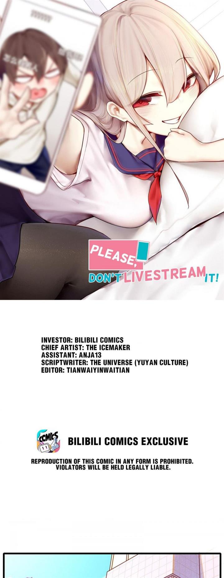 Miss, don’t livestream it! Chapter 60