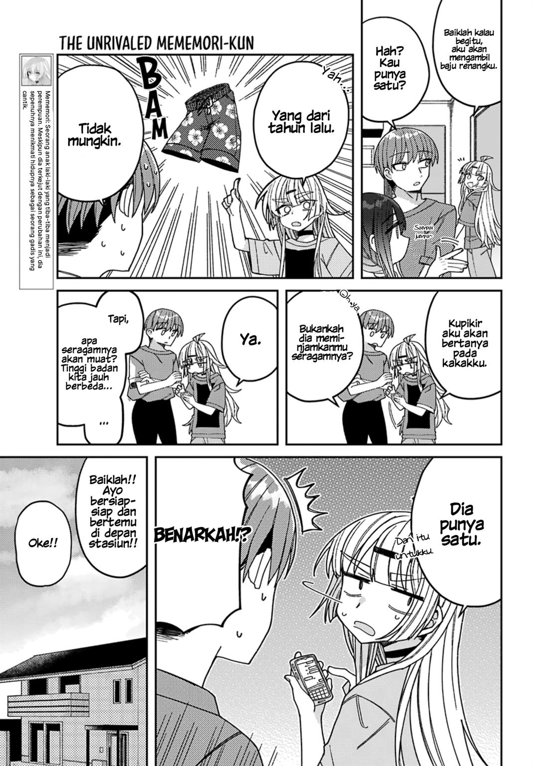 Mememori-kun ni wa Kanawanai Chapter 7