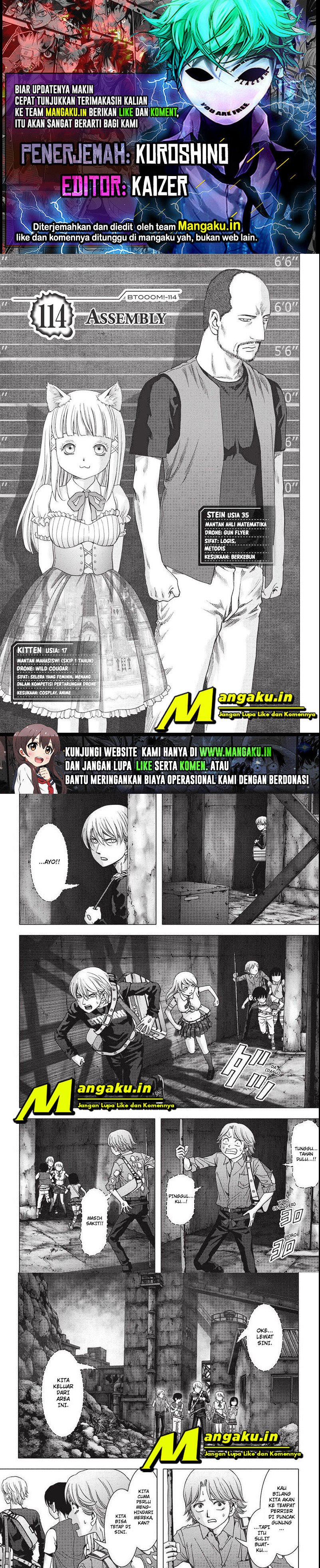 BTOOOM! Chapter 114.1