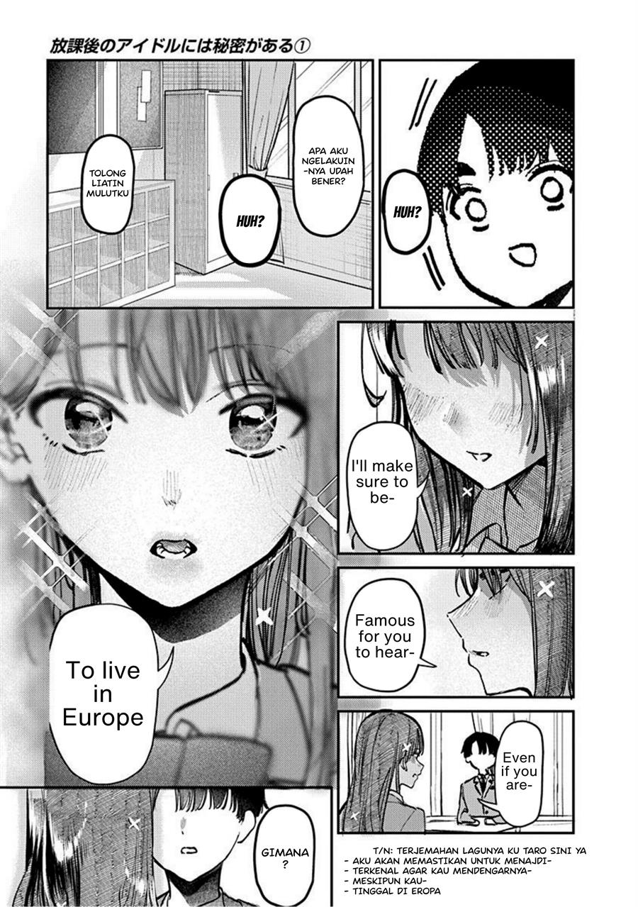 Houkago no Idol ni wa Himitsu ga aru Chapter 3