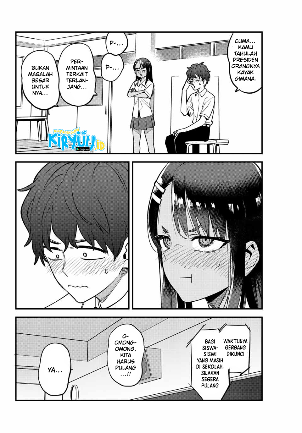 Ijiranaide, Nagatoro-san Chapter 112