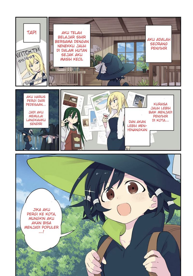 A Witch’s Life in a Six-Tatami Room Chapter 00