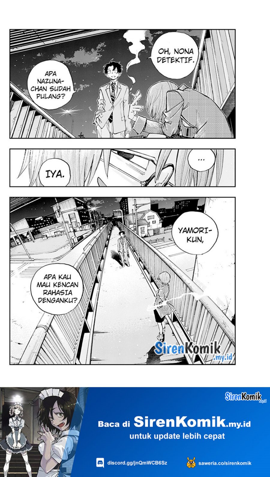 Yofukashi no Uta Chapter 181