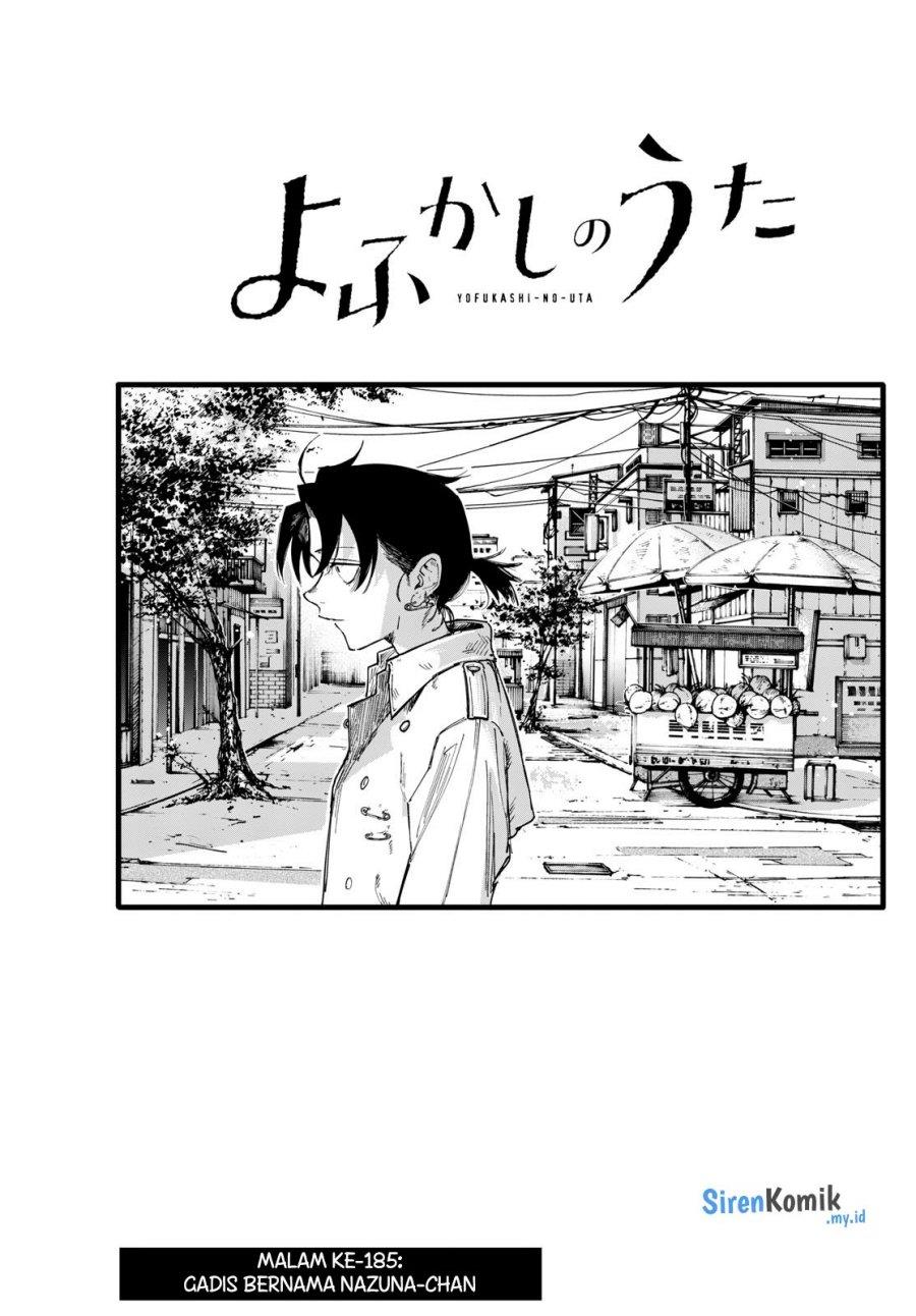 Yofukashi no Uta Chapter 185