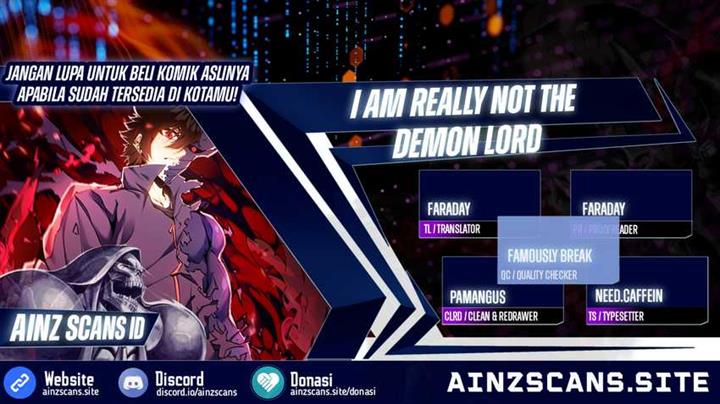 I Am Really Not the Demon Lord! Chapter 6