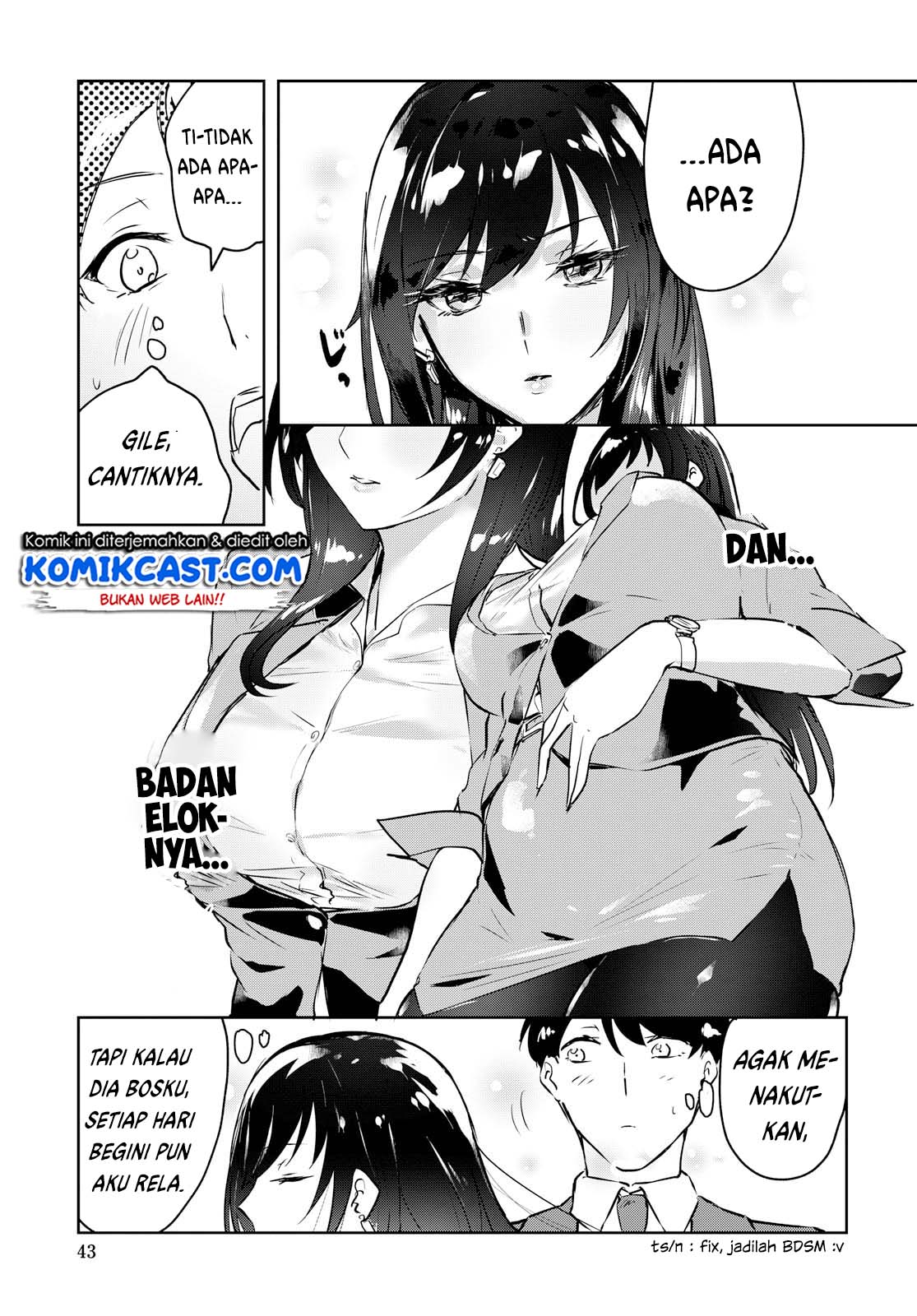 Shishidou-san ni Shikararetai Chapter 1