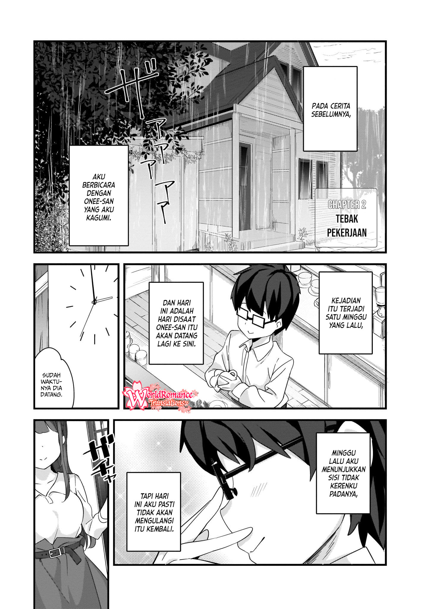 Hayasegawa-kun to Megami na Onee-san Chapter 2