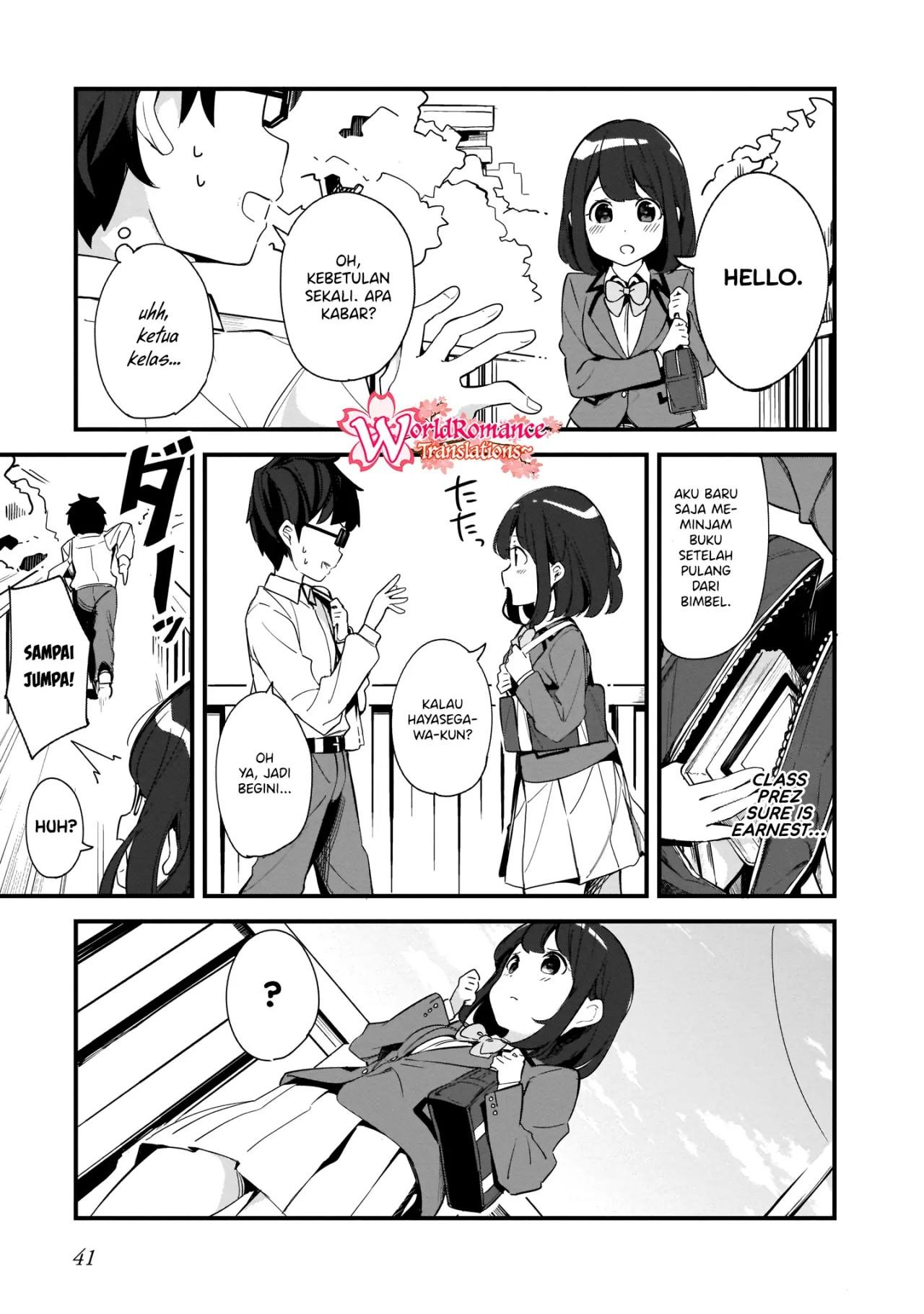 Hayasegawa-kun to Megami na Onee-san Chapter 3