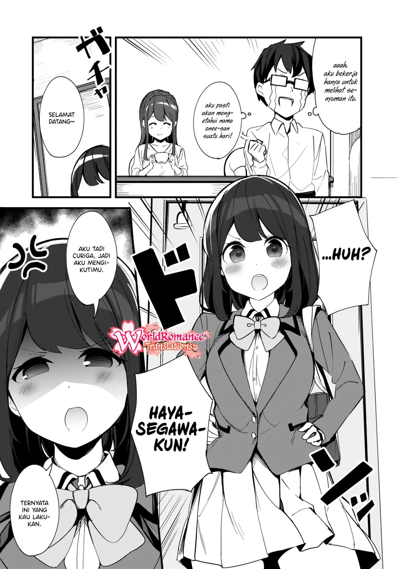 Hayasegawa-kun to Megami na Onee-san Chapter 3