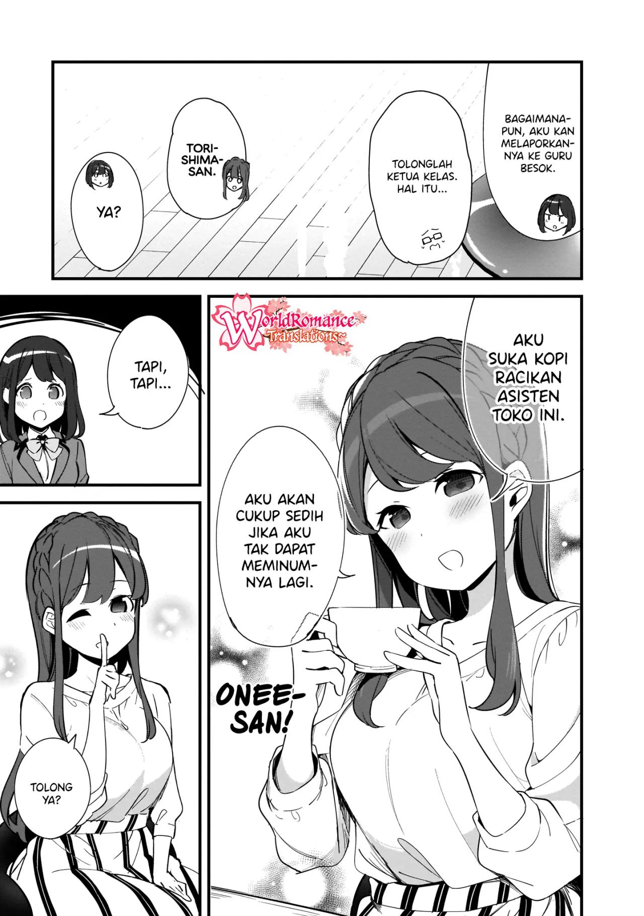 Hayasegawa-kun to Megami na Onee-san Chapter 3