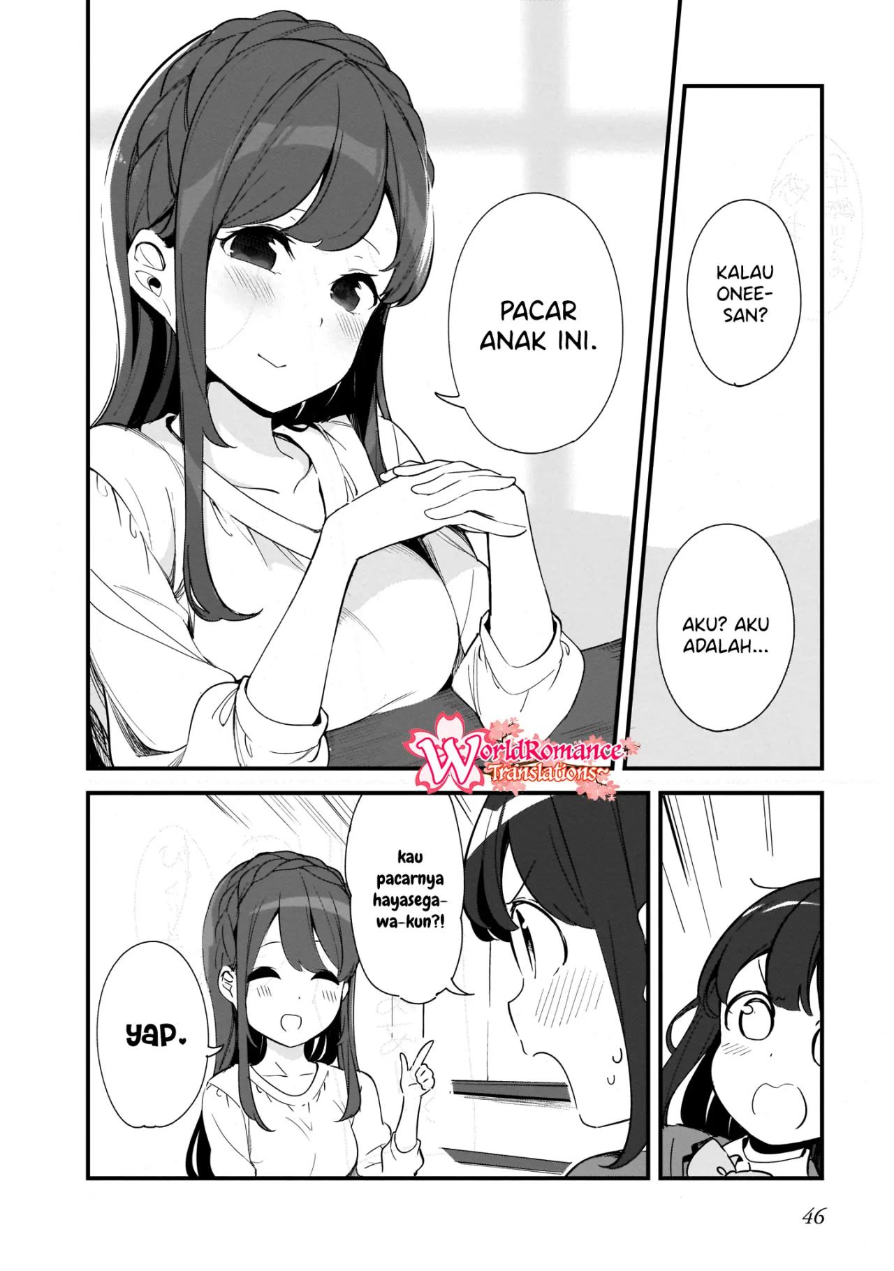 Hayasegawa-kun to Megami na Onee-san Chapter 3