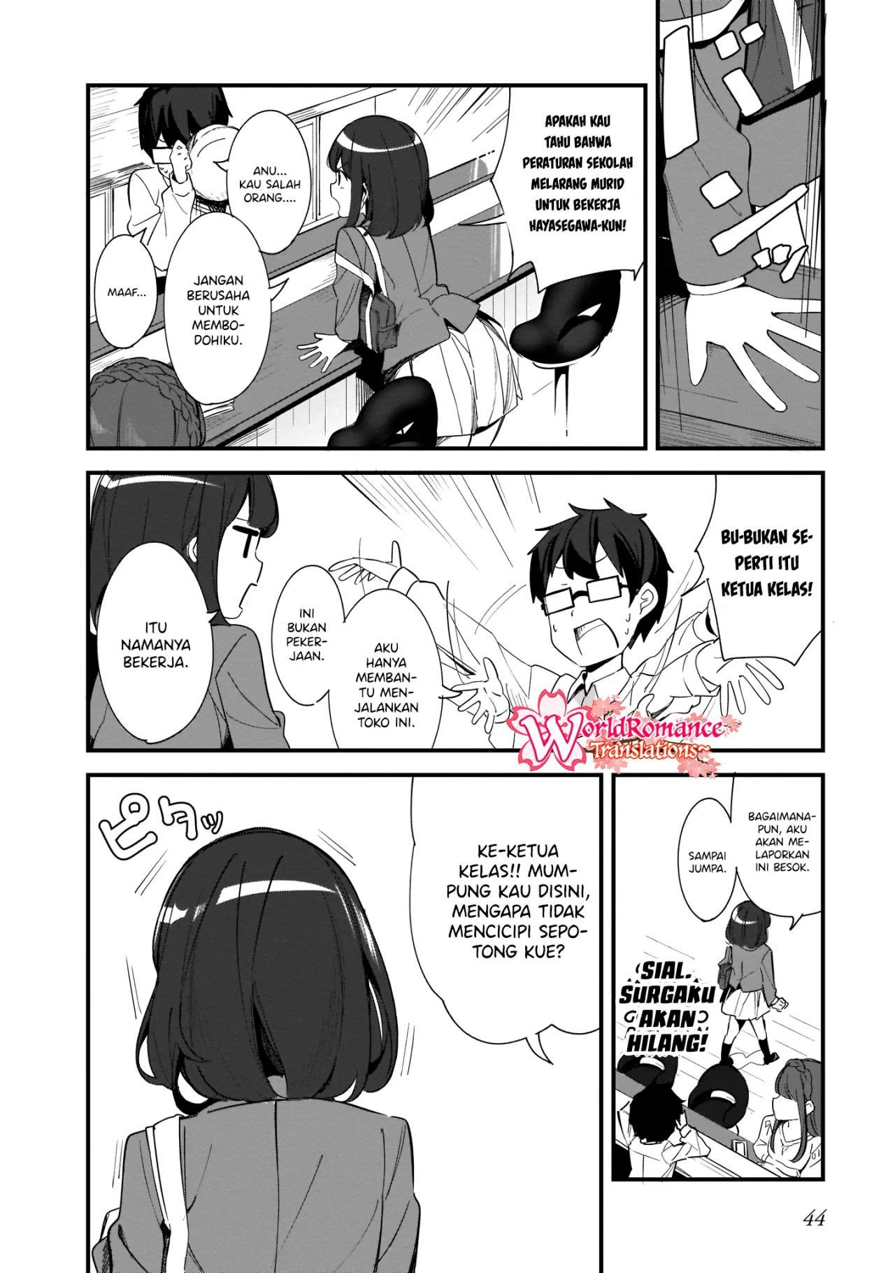 Hayasegawa-kun to Megami na Onee-san Chapter 3