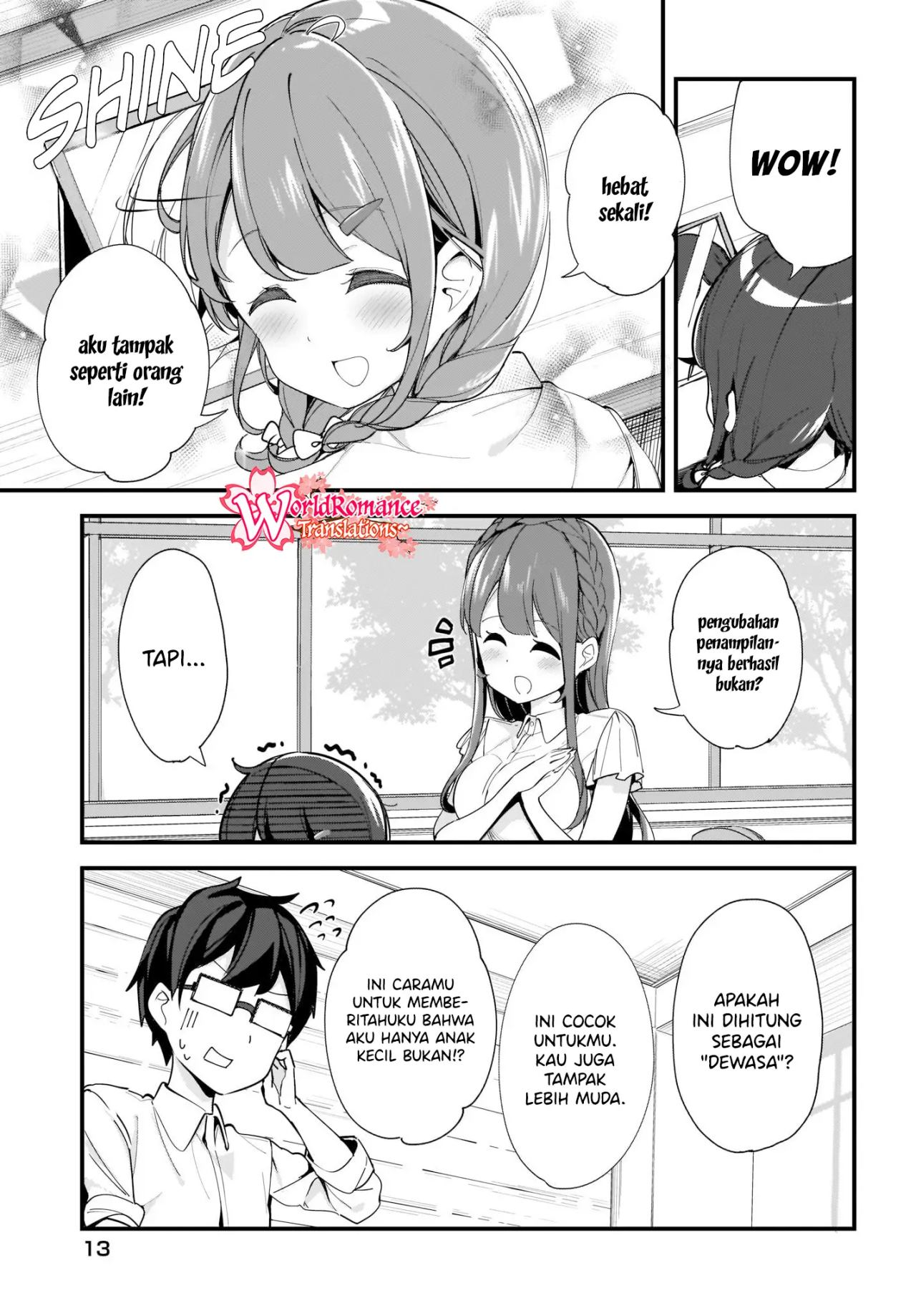 Hayasegawa-kun to Megami na Onee-san Chapter 4