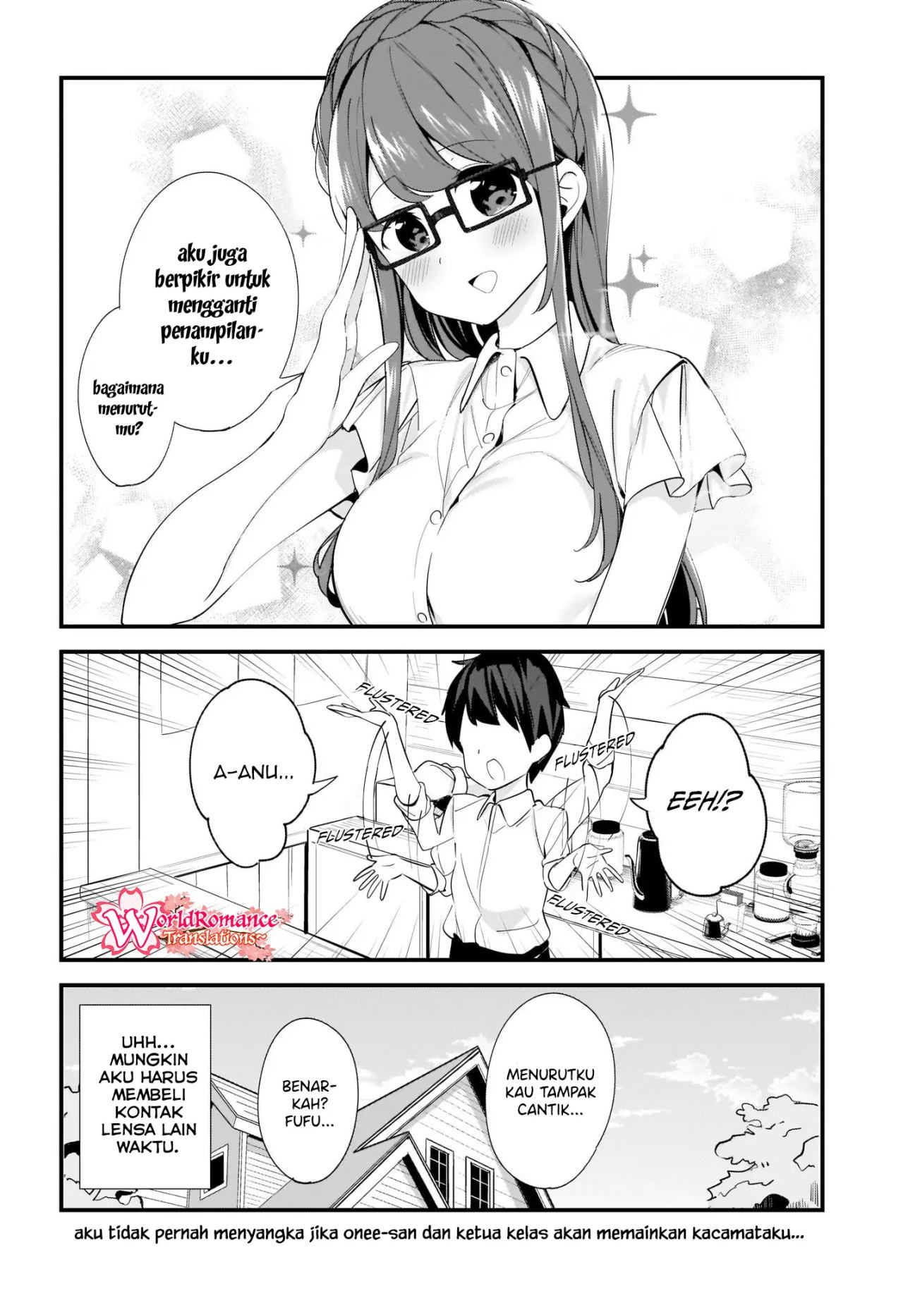 Hayasegawa-kun to Megami na Onee-san Chapter 4