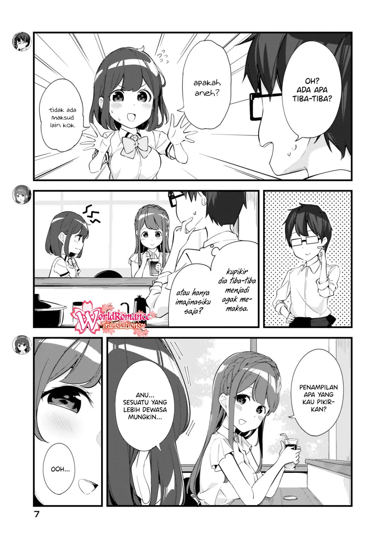 Hayasegawa-kun to Megami na Onee-san Chapter 4