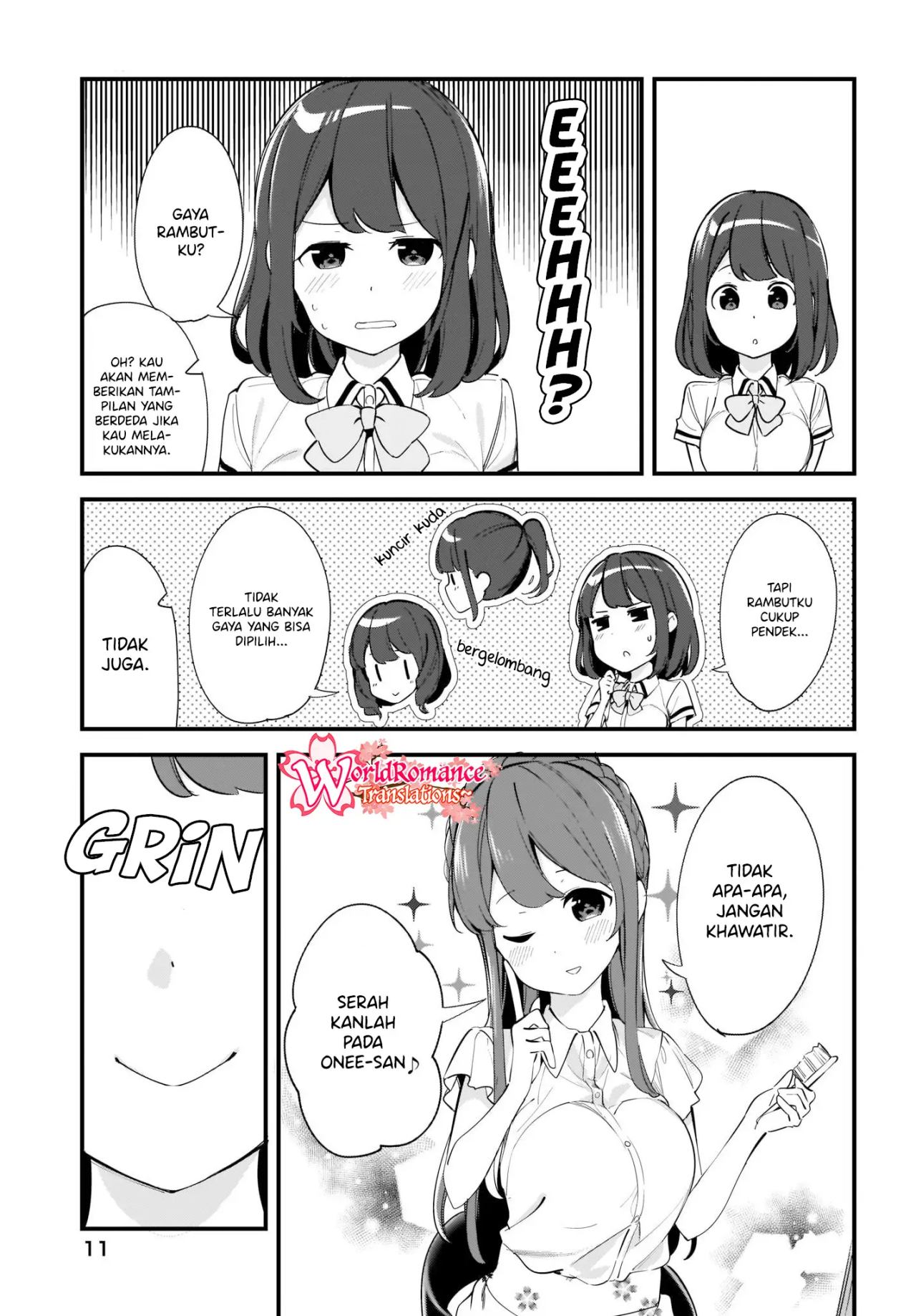 Hayasegawa-kun to Megami na Onee-san Chapter 4